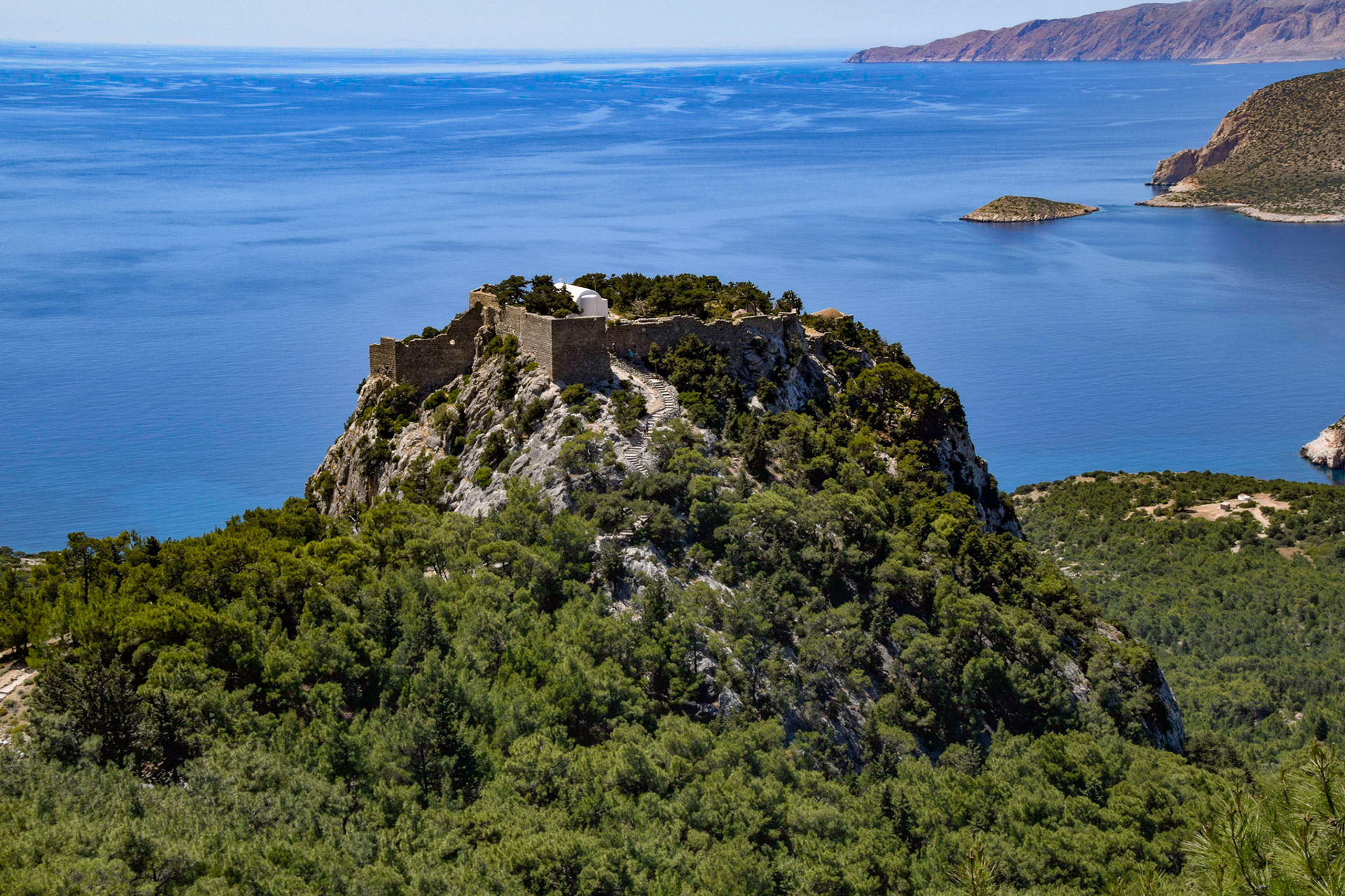 Castle, Monolithos, Rhodes, Greece