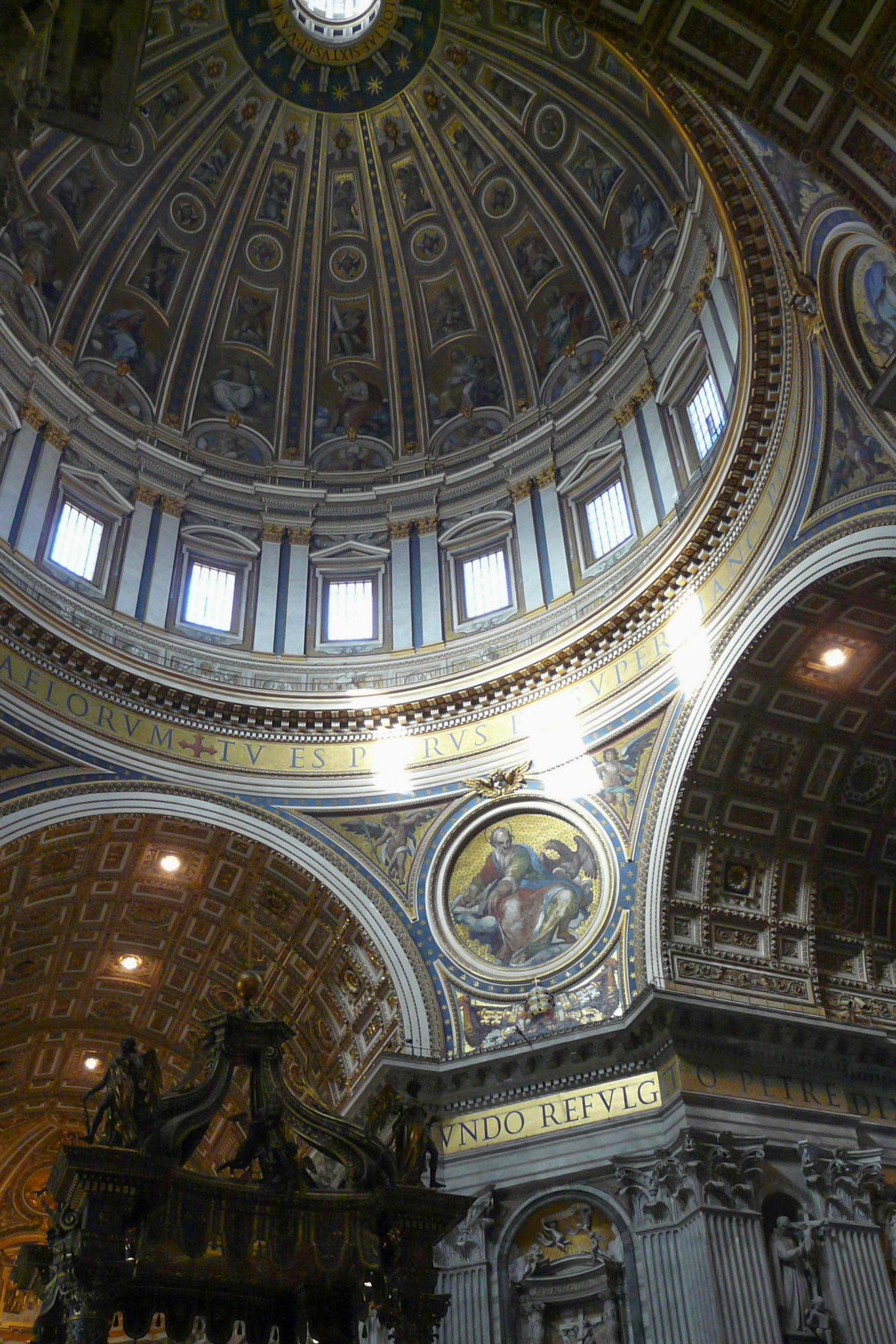 Inside St Peter's Basilica, Vatican