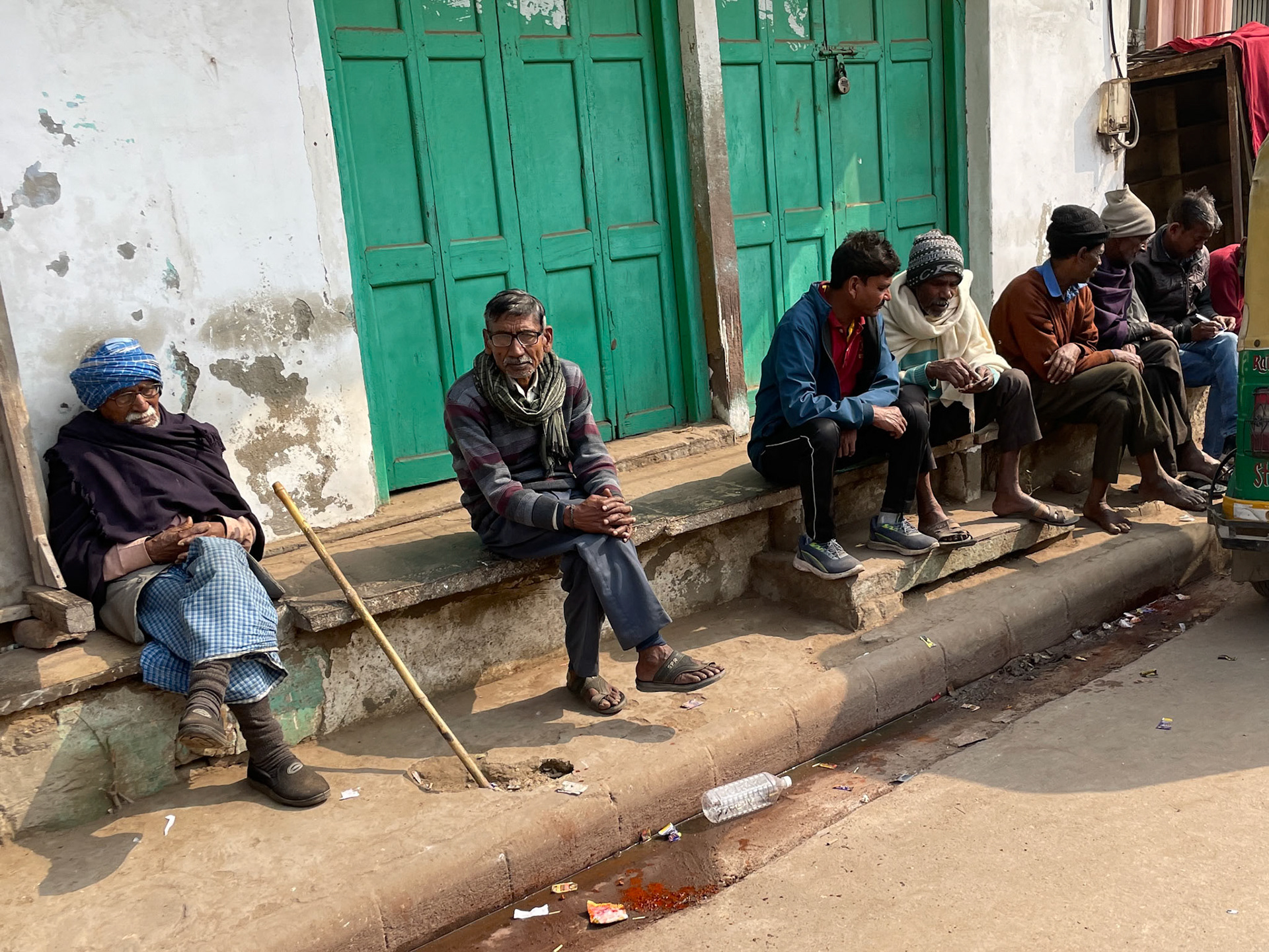 Elderly gentlemen, Varanasi
