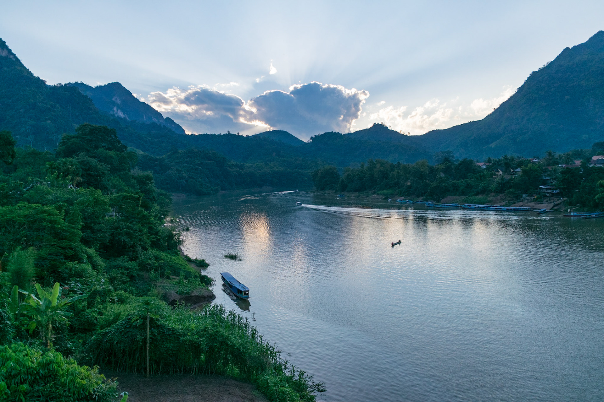 Nam Ou River, Nong Khiaw, Laos