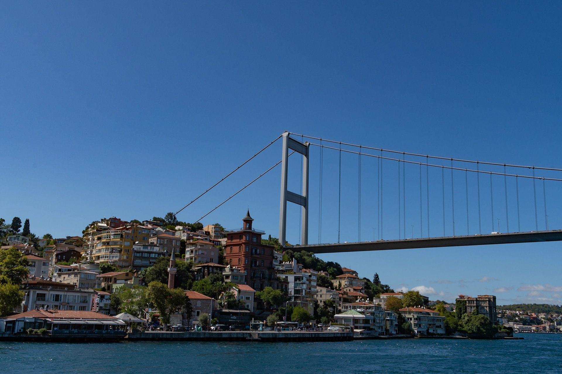 Fatih Sultan Mehmet Bridge over Bosphorous, Istanbul