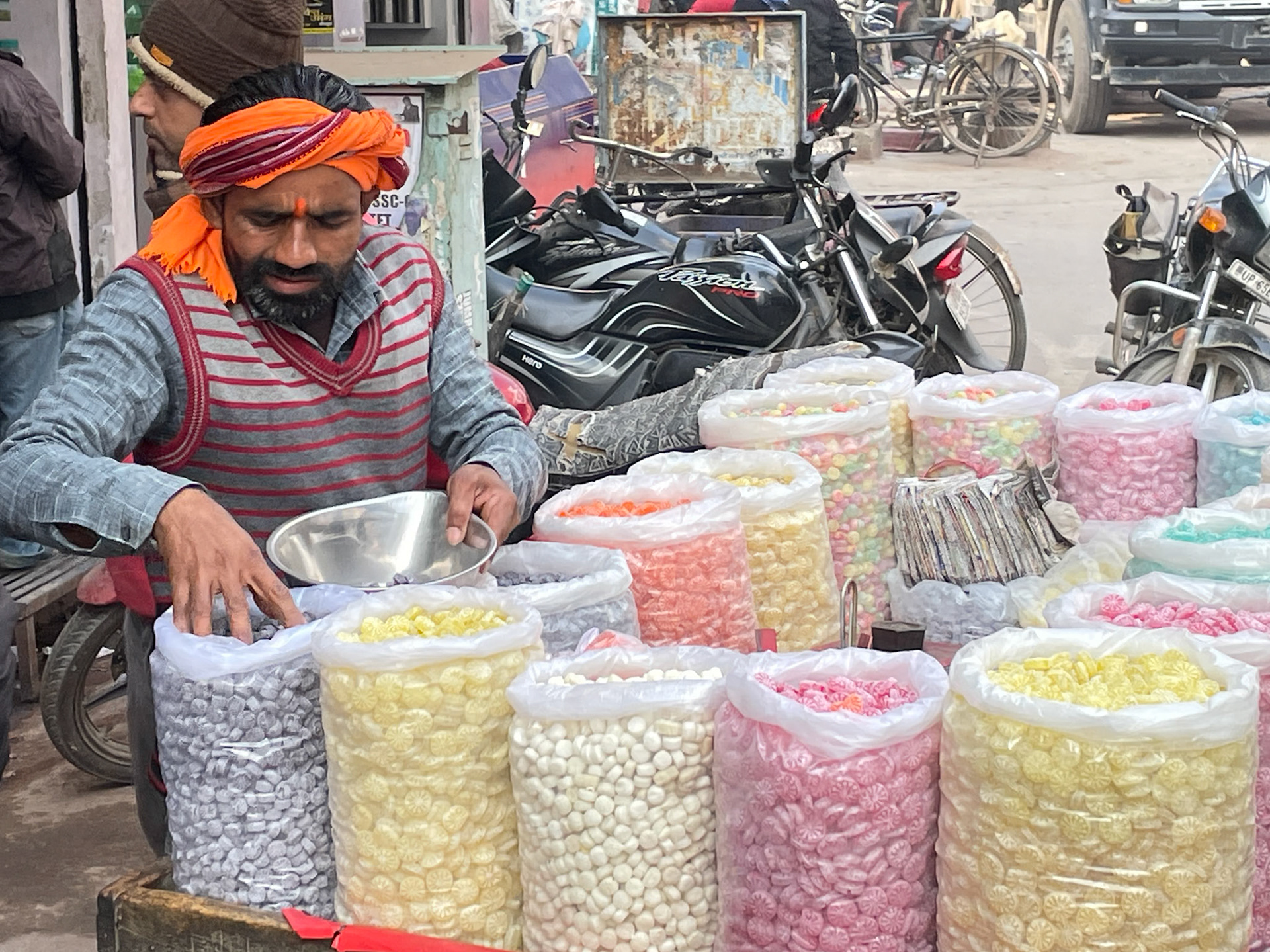 Sweet seller, Varanasi