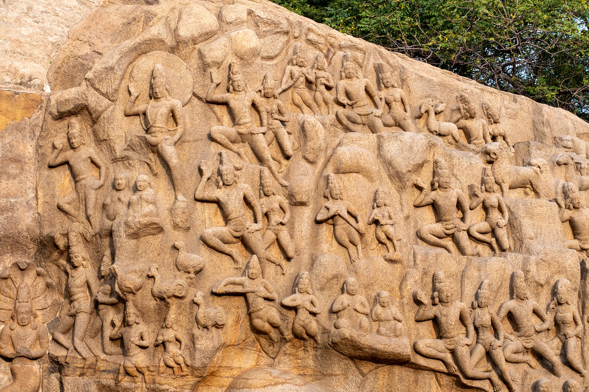 Arjuna's Penance, Mahabalipuram