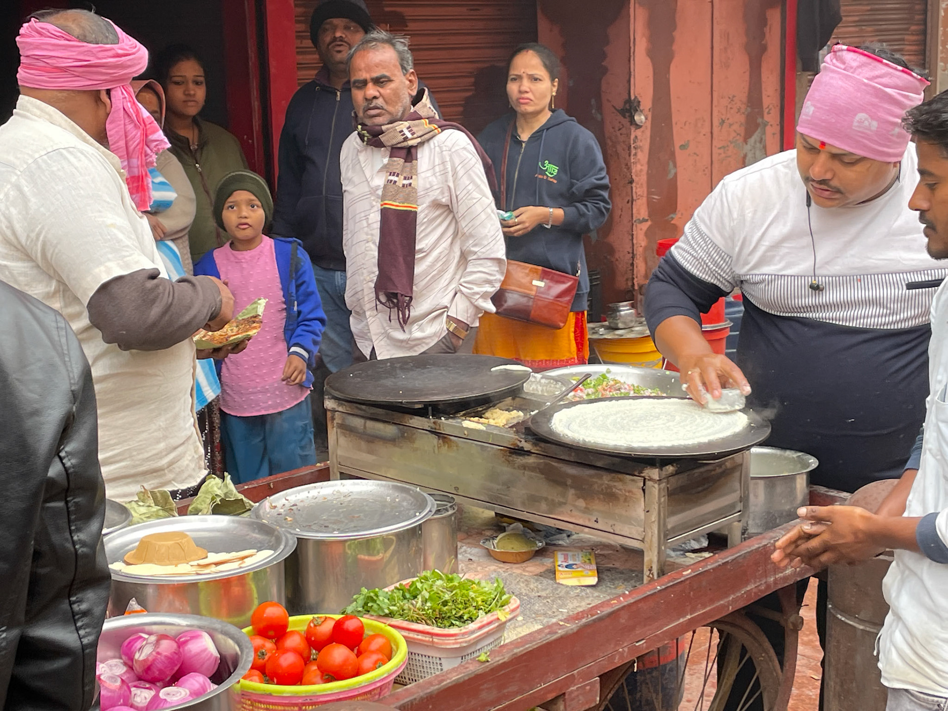 Food seller, Varanasi