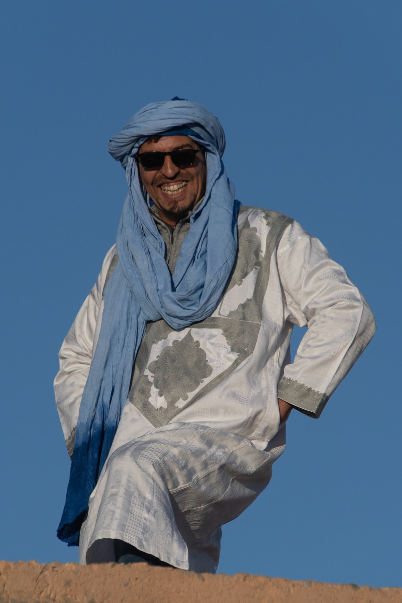 Mohamed (our guide), Ziz Valley, en route to Erg Chebbi, Morocco