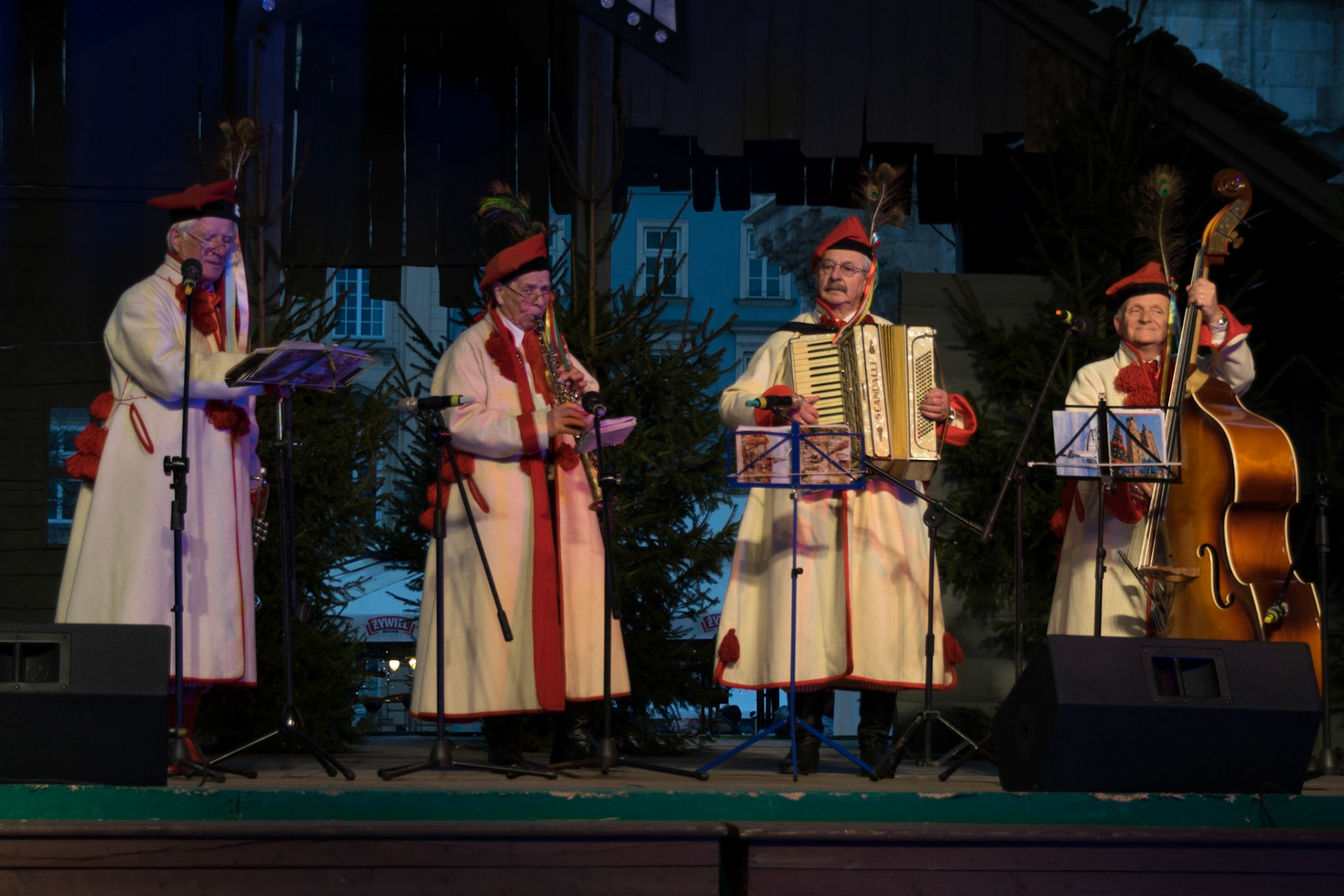 Traditional musicians, Krakow