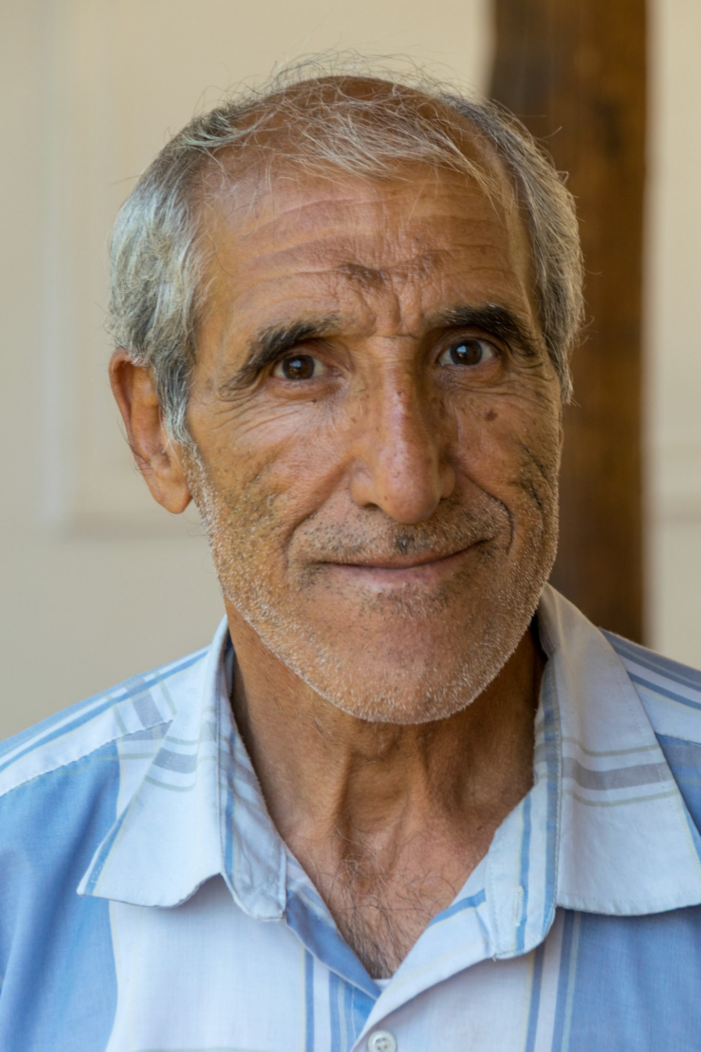 Elderly gentleman, Abyaneh, Iran