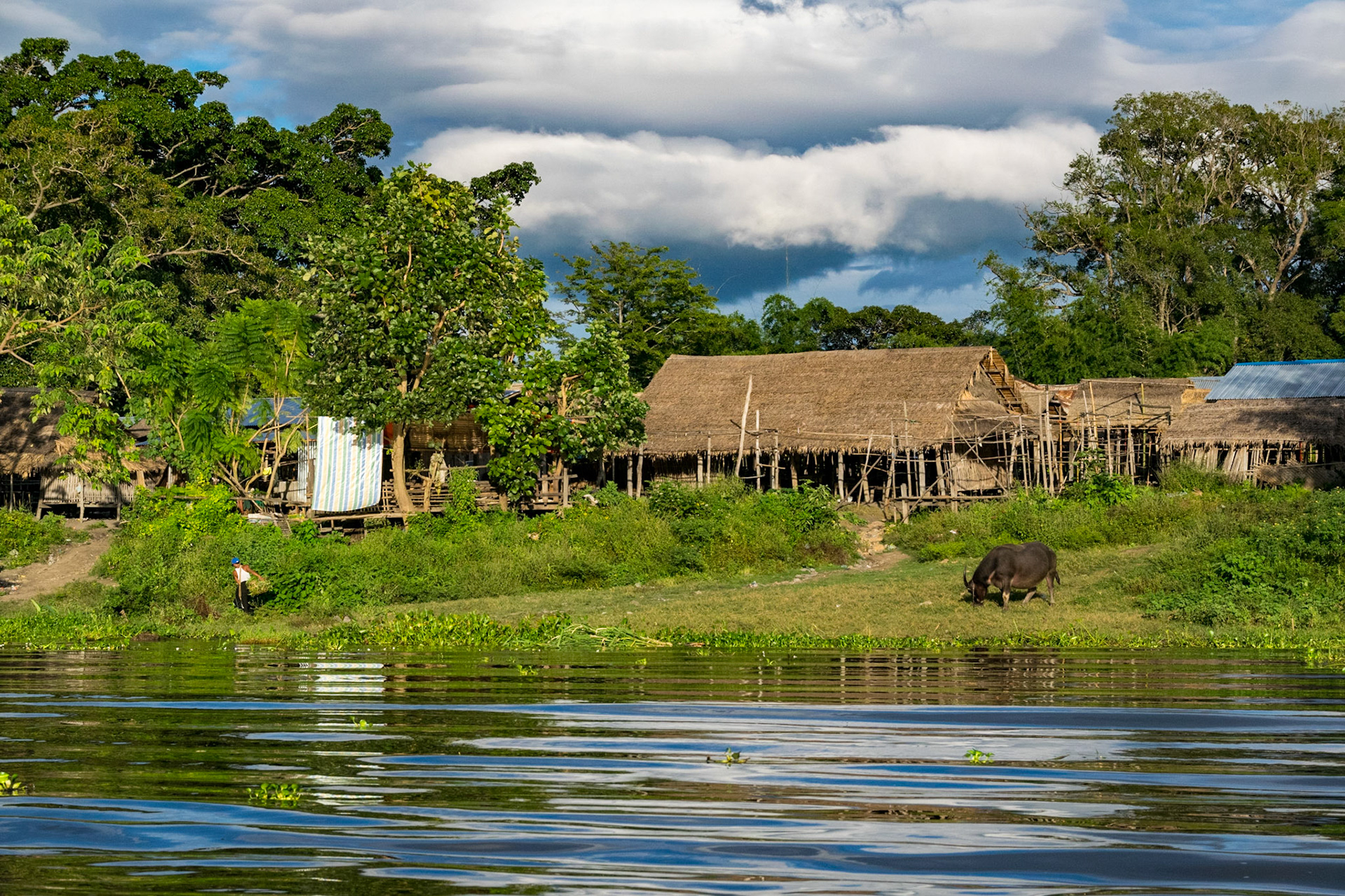 Village, Inle lake