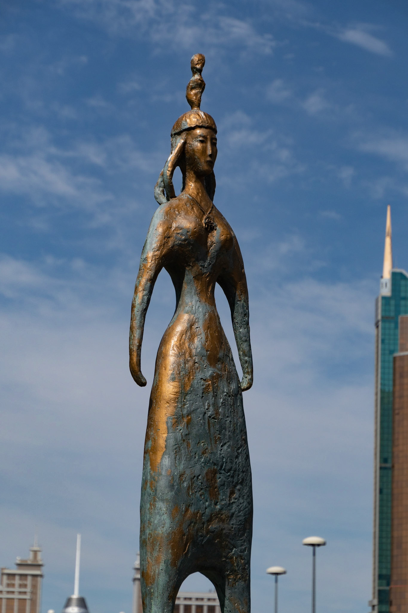 Sculpture, Nur Sultan, Kazakhstan