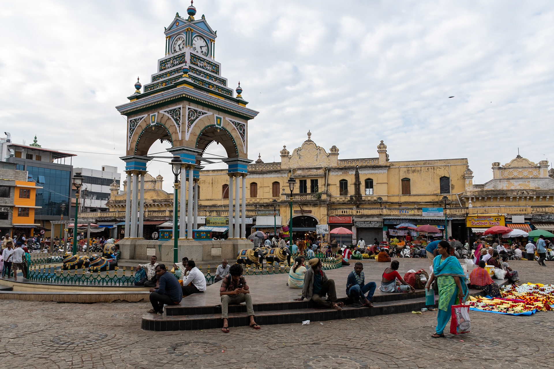 Clock Tower, Devaraja Market, Mysuru