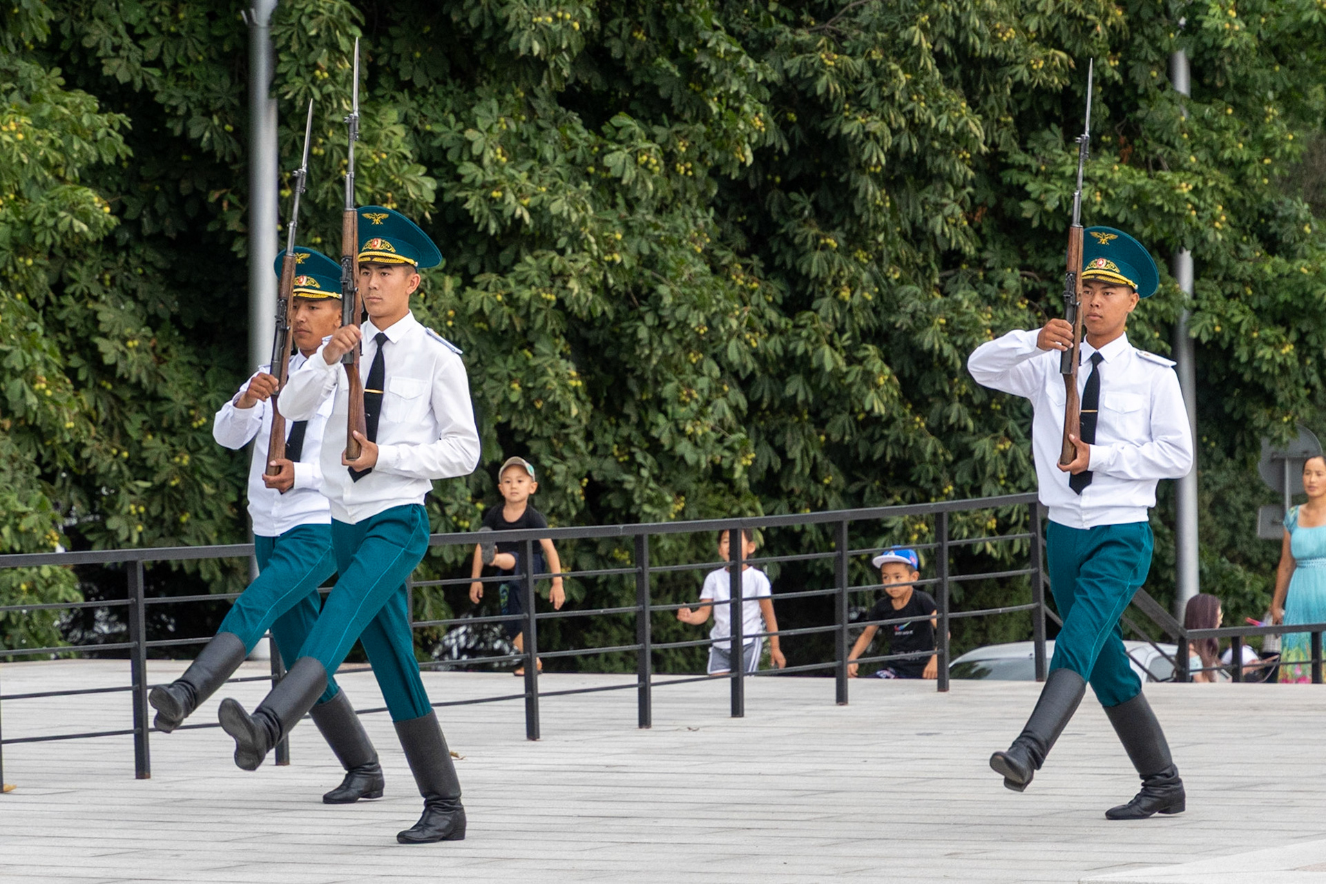 Guardsmen, Bishkek, Kyrgyzstan, 2019