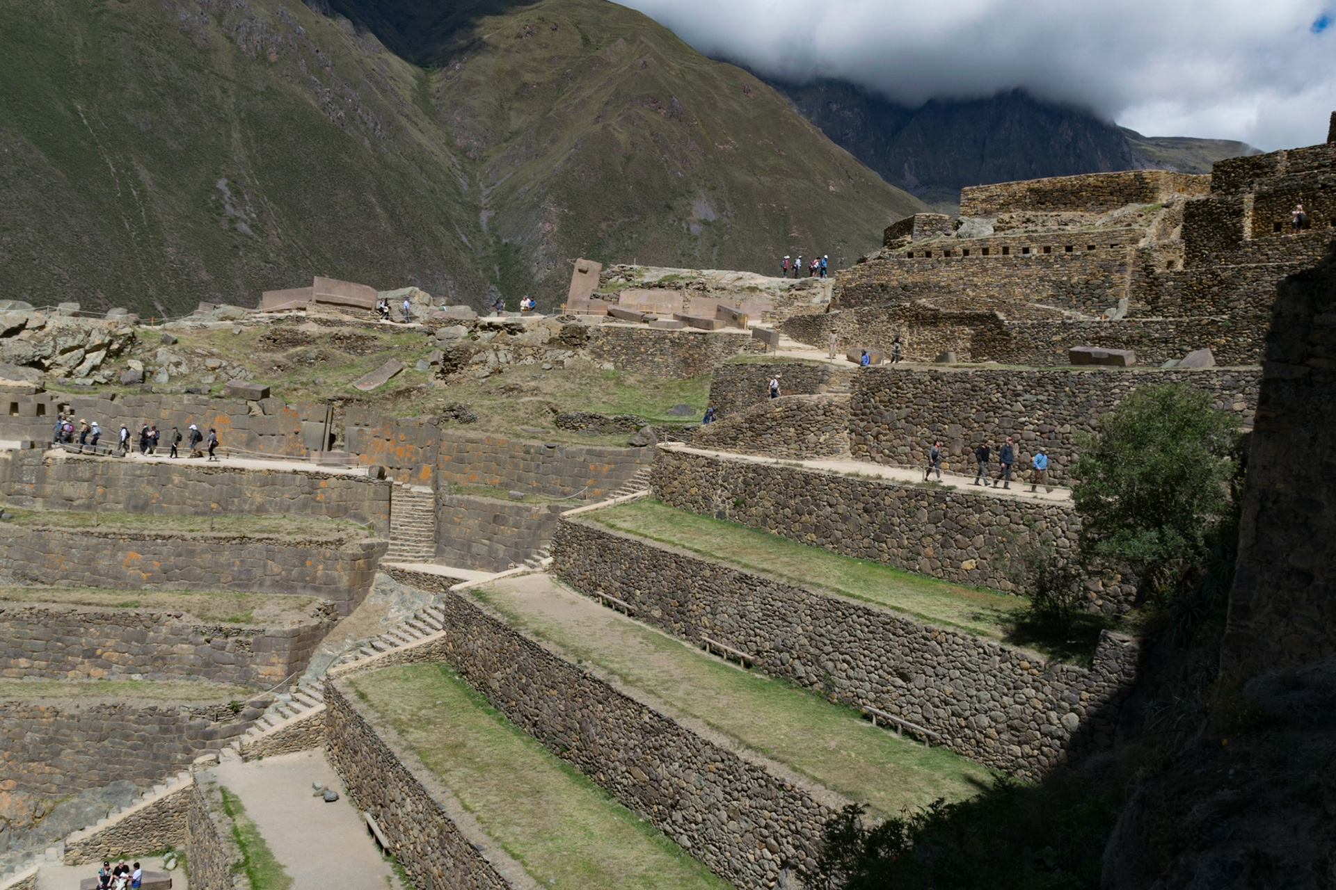 Terraces, Ollantaytambo