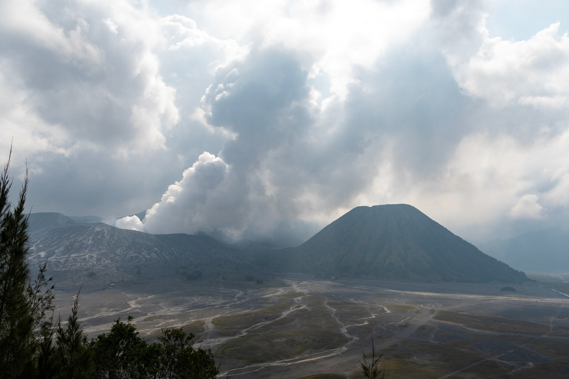 Mount Bromo and Gunung Batok, Indonesia