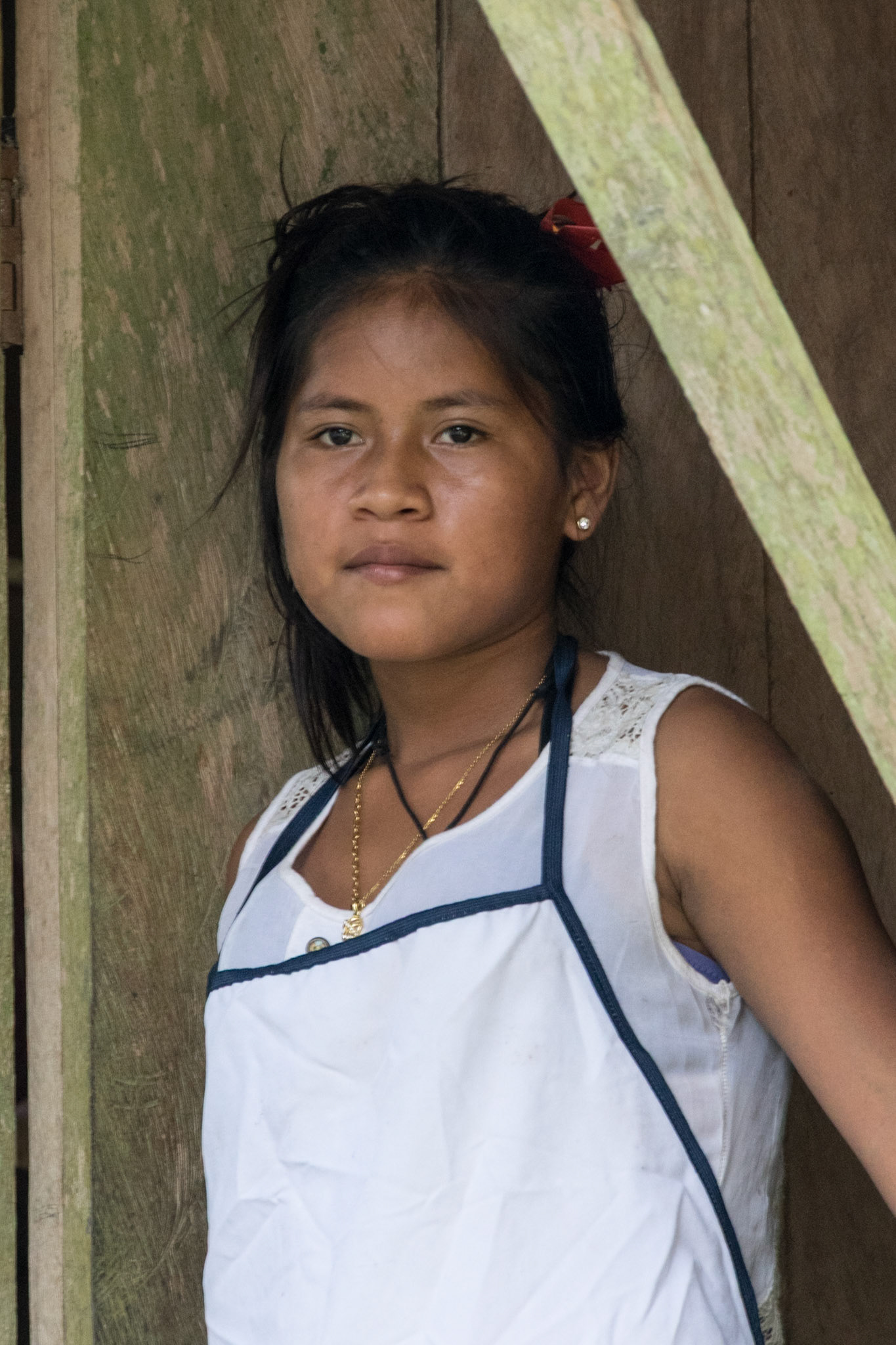 Young Anangu girl, Napo, Ecuador