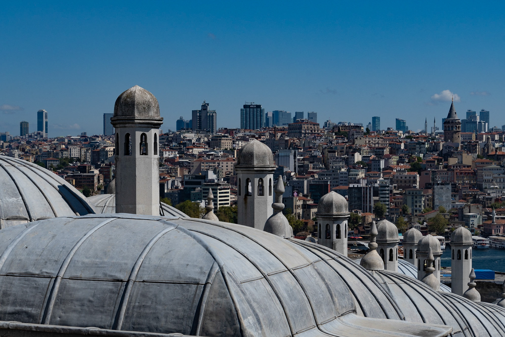 View over rooftops, Istanbul