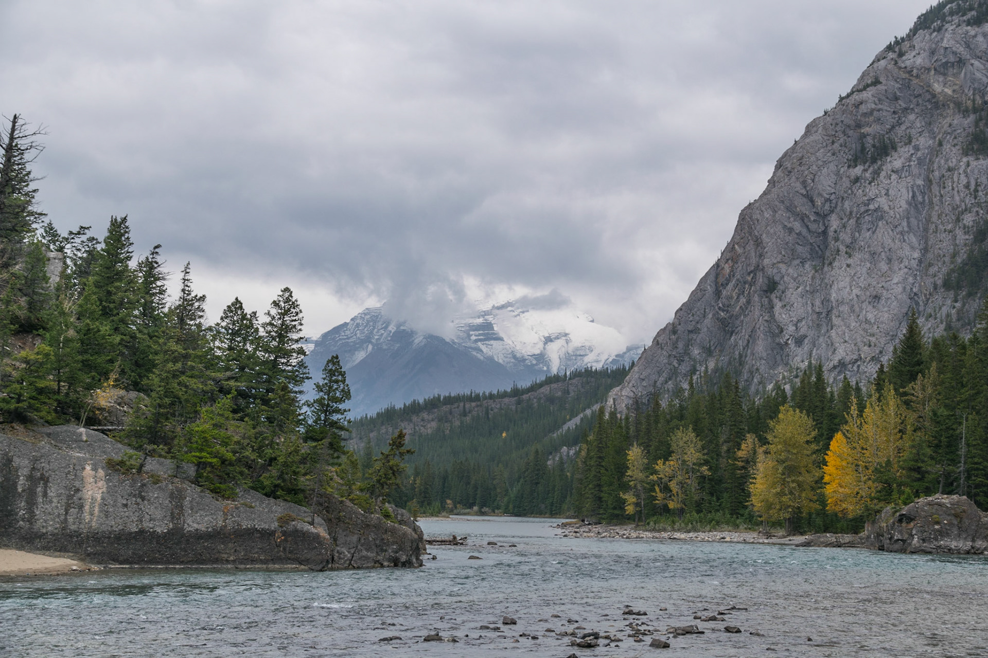 Bow River (below Falls), Banff, AB