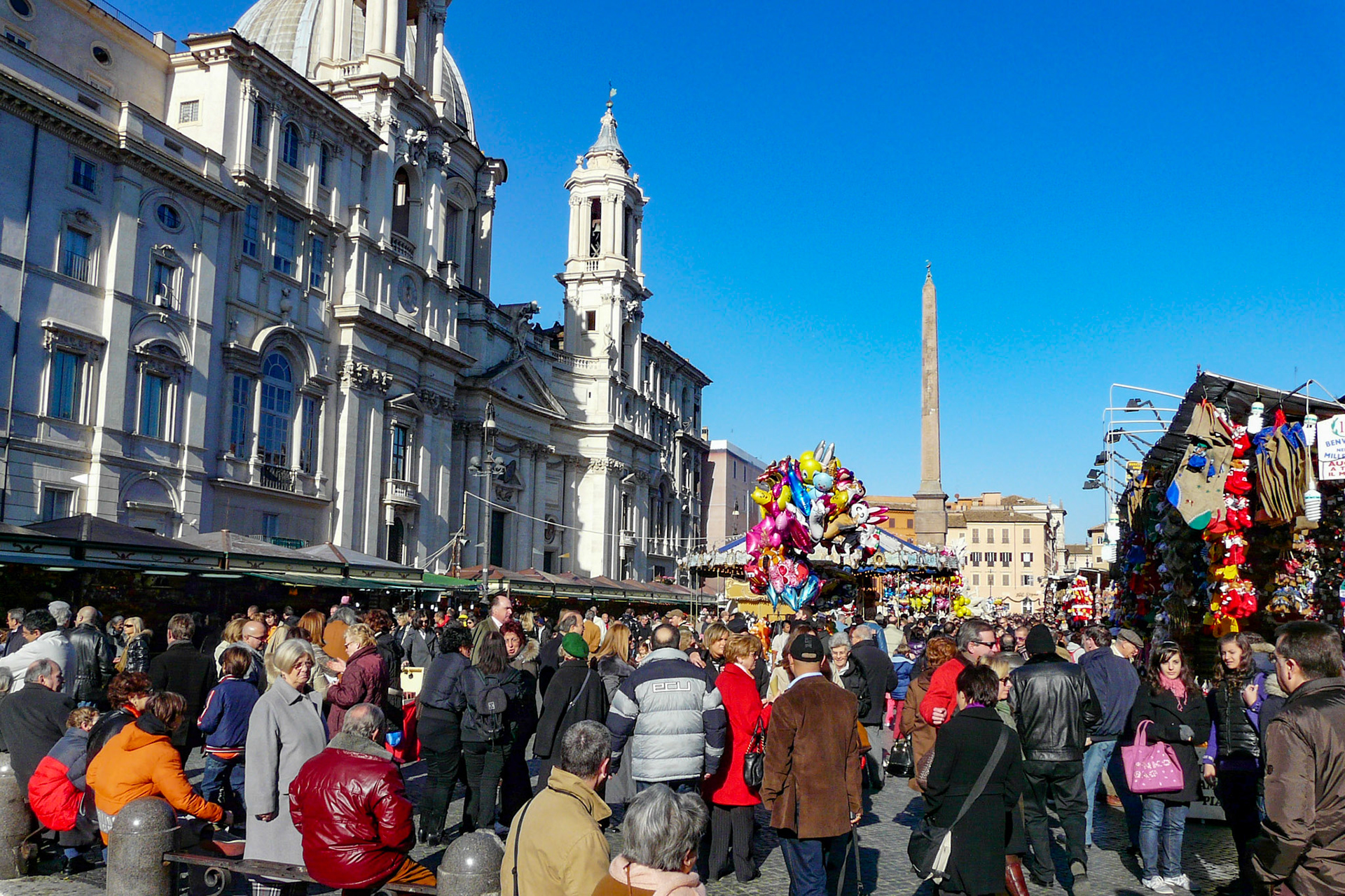 Christmas market, Piazza Navona, Rome