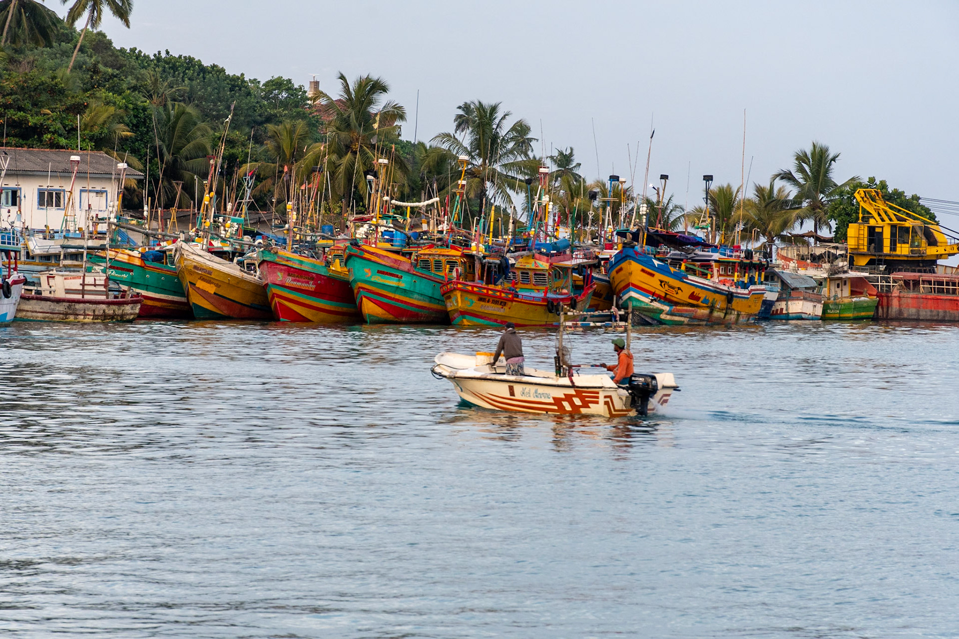 Fishing boats, Mirissa