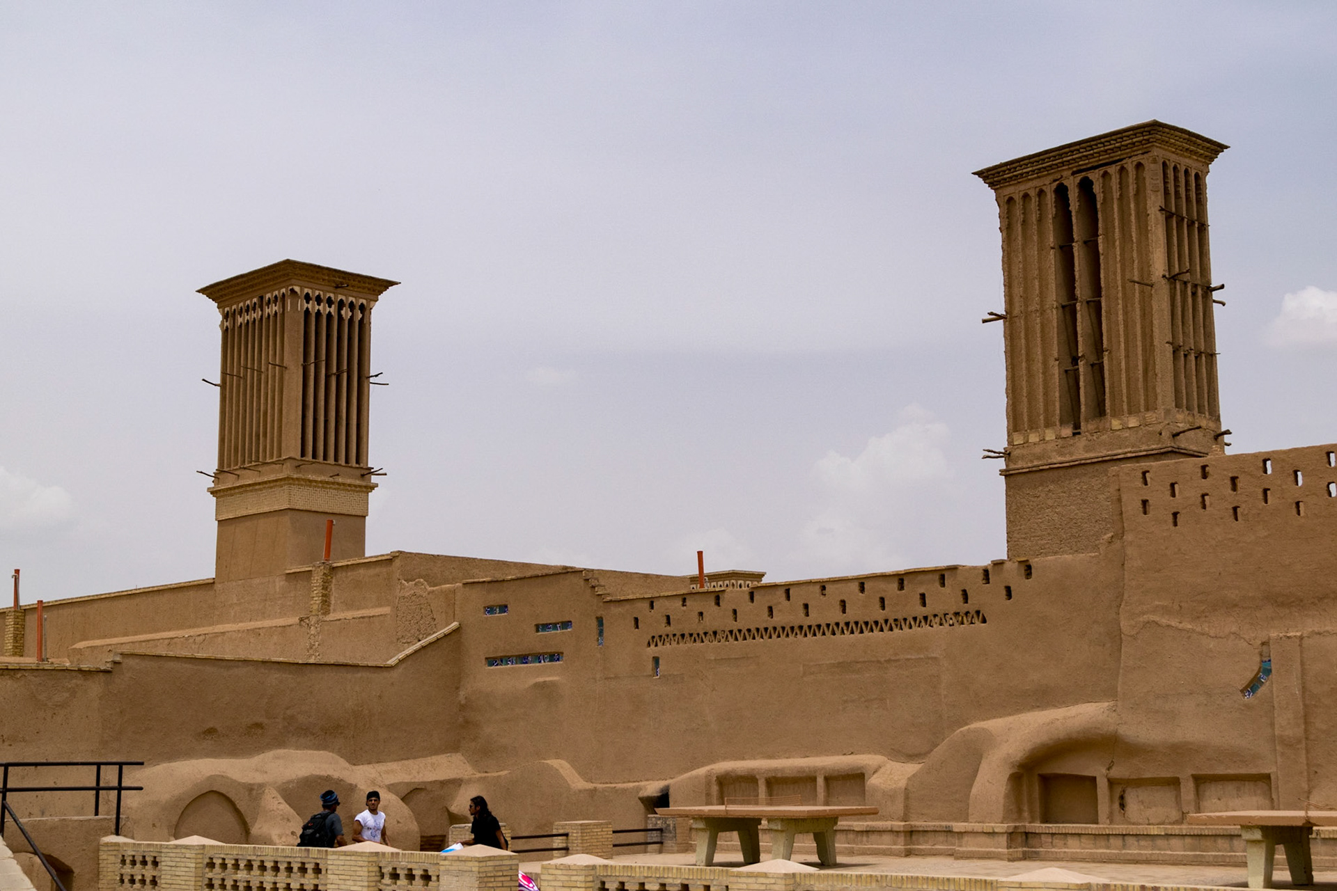 Badgirs (wind towers), Old Town, Yazd
