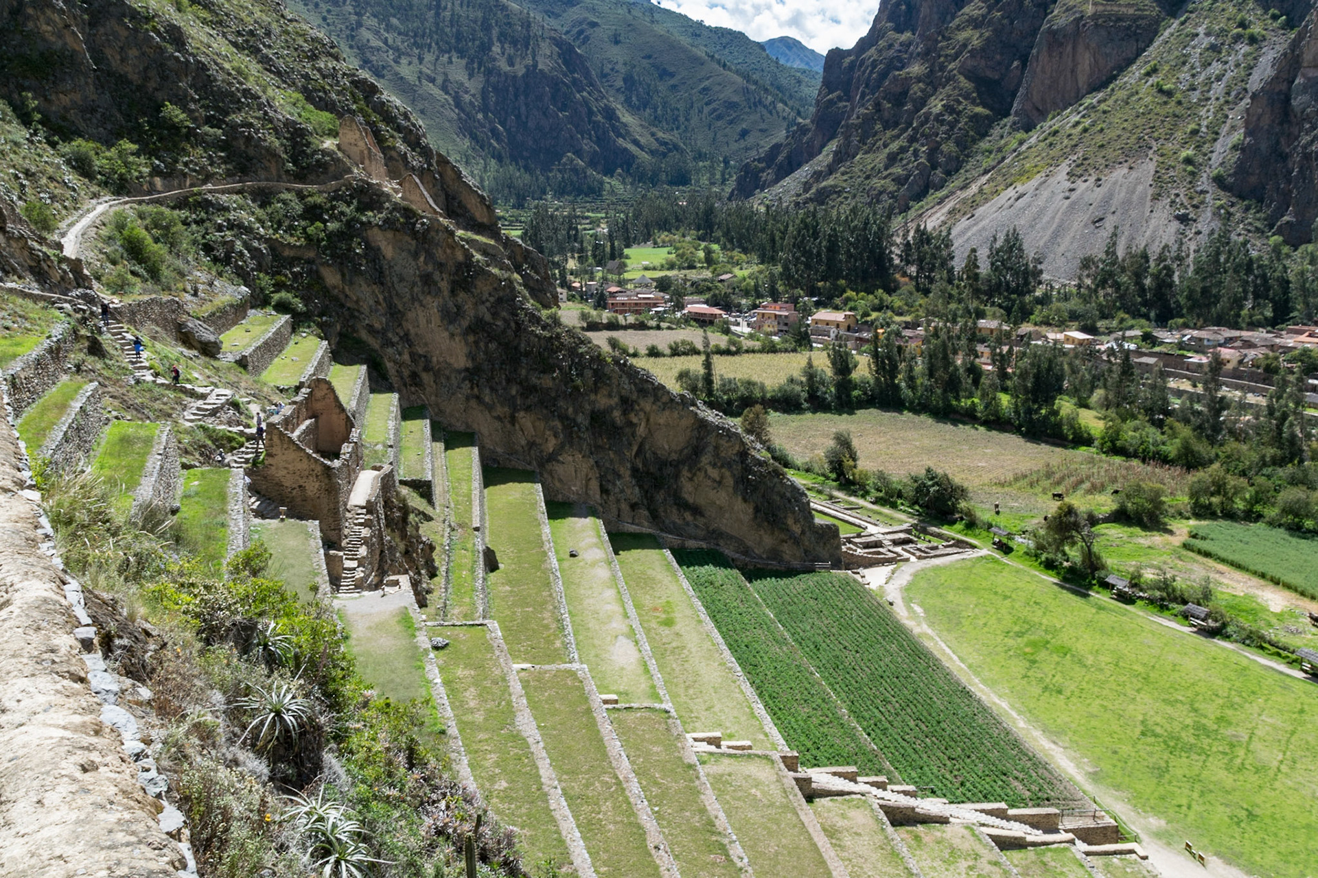 Terraces, Ollantaytambo