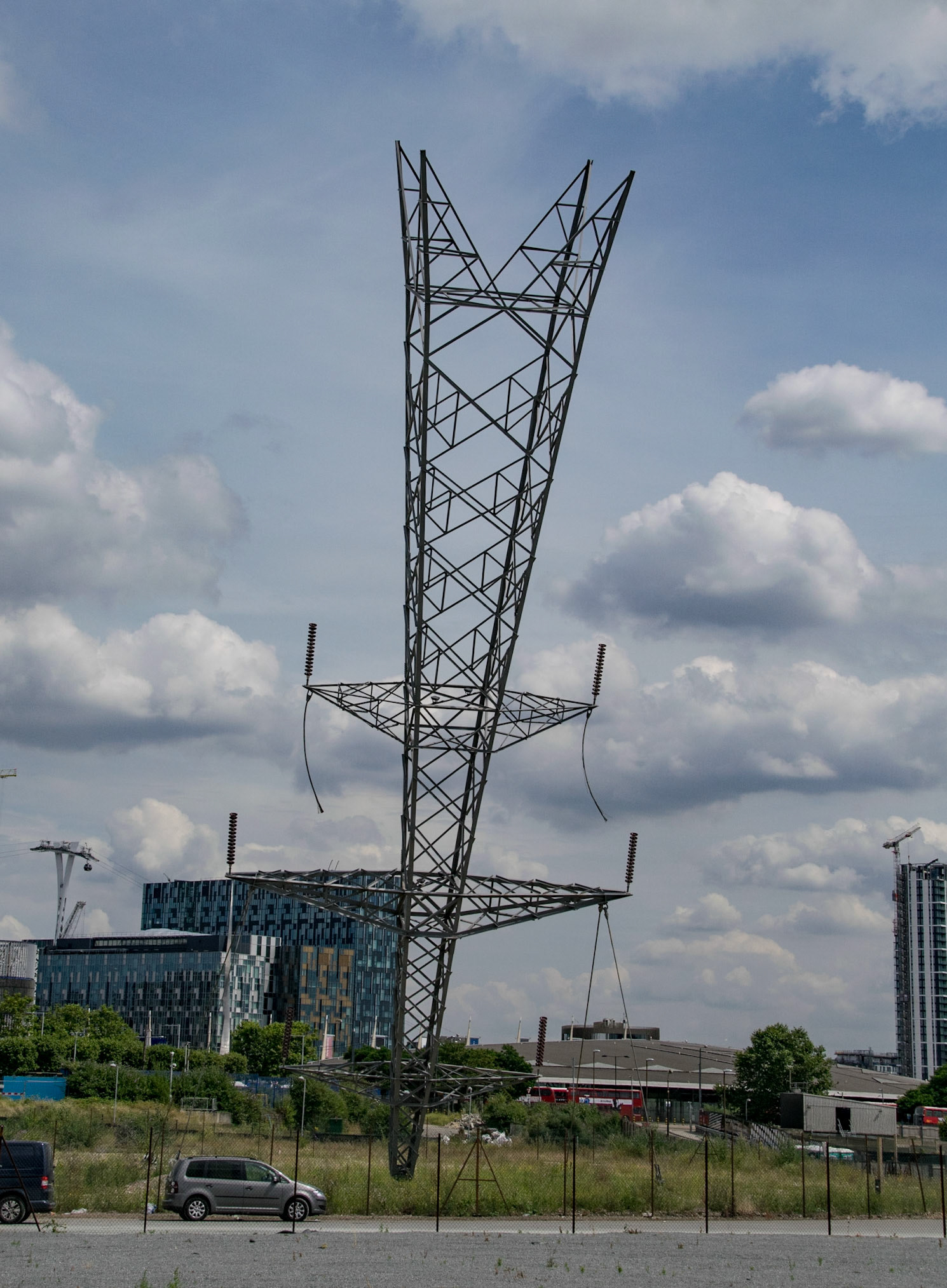 Pylon artwork, Greenwich