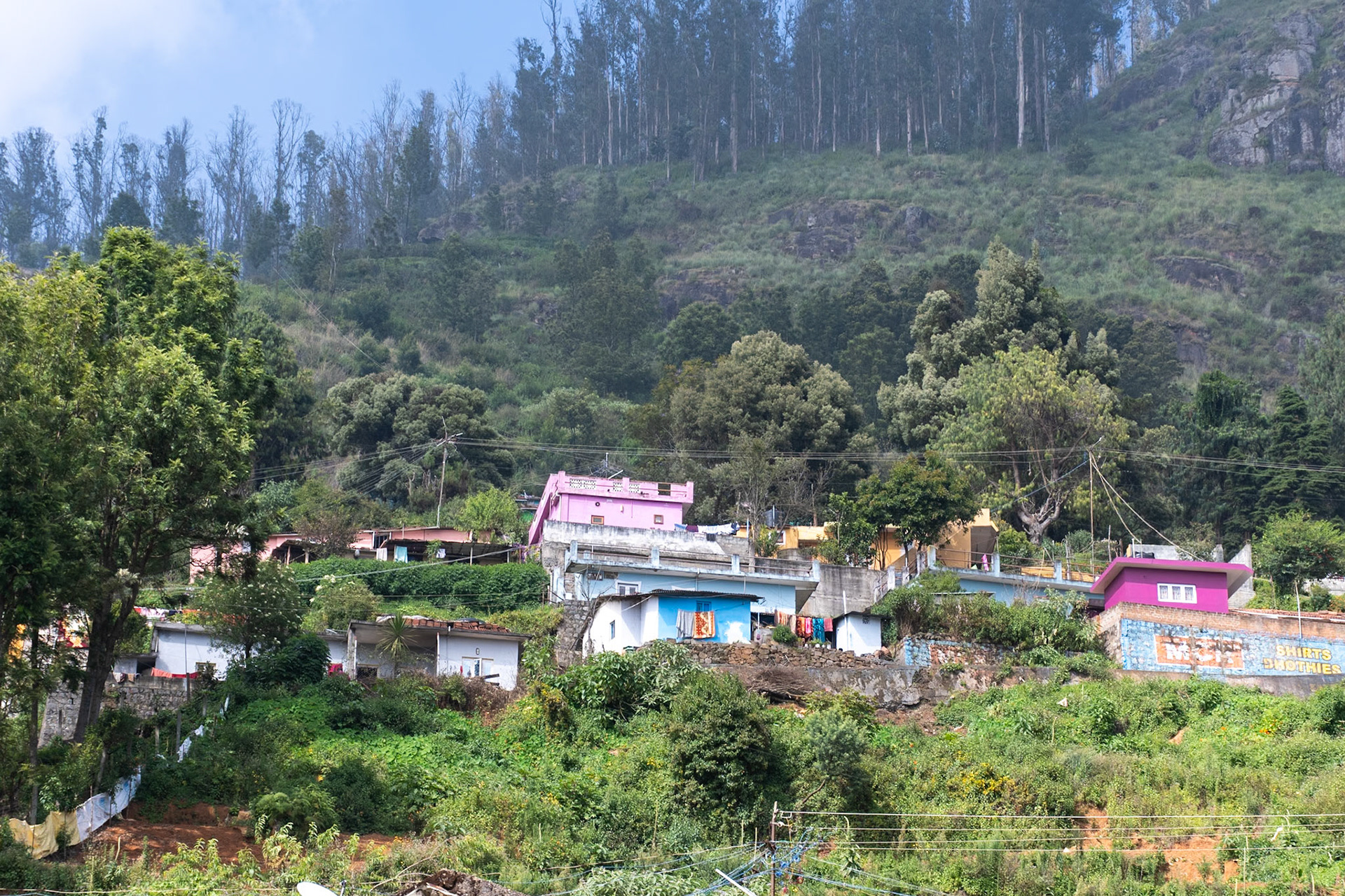 View from train, en route to Coonoor