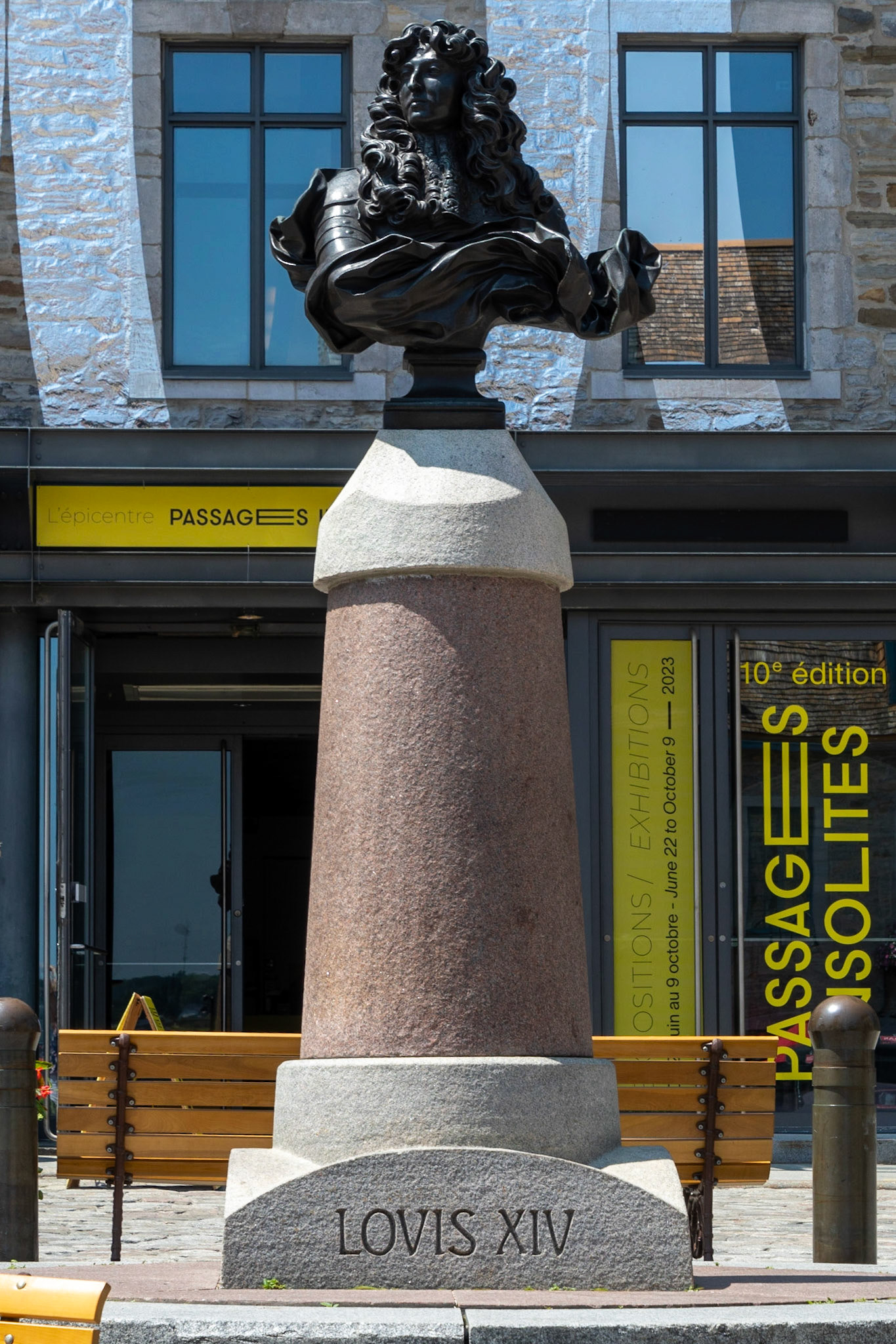 Statue of Louis XIV, Lower Town, Quebec City