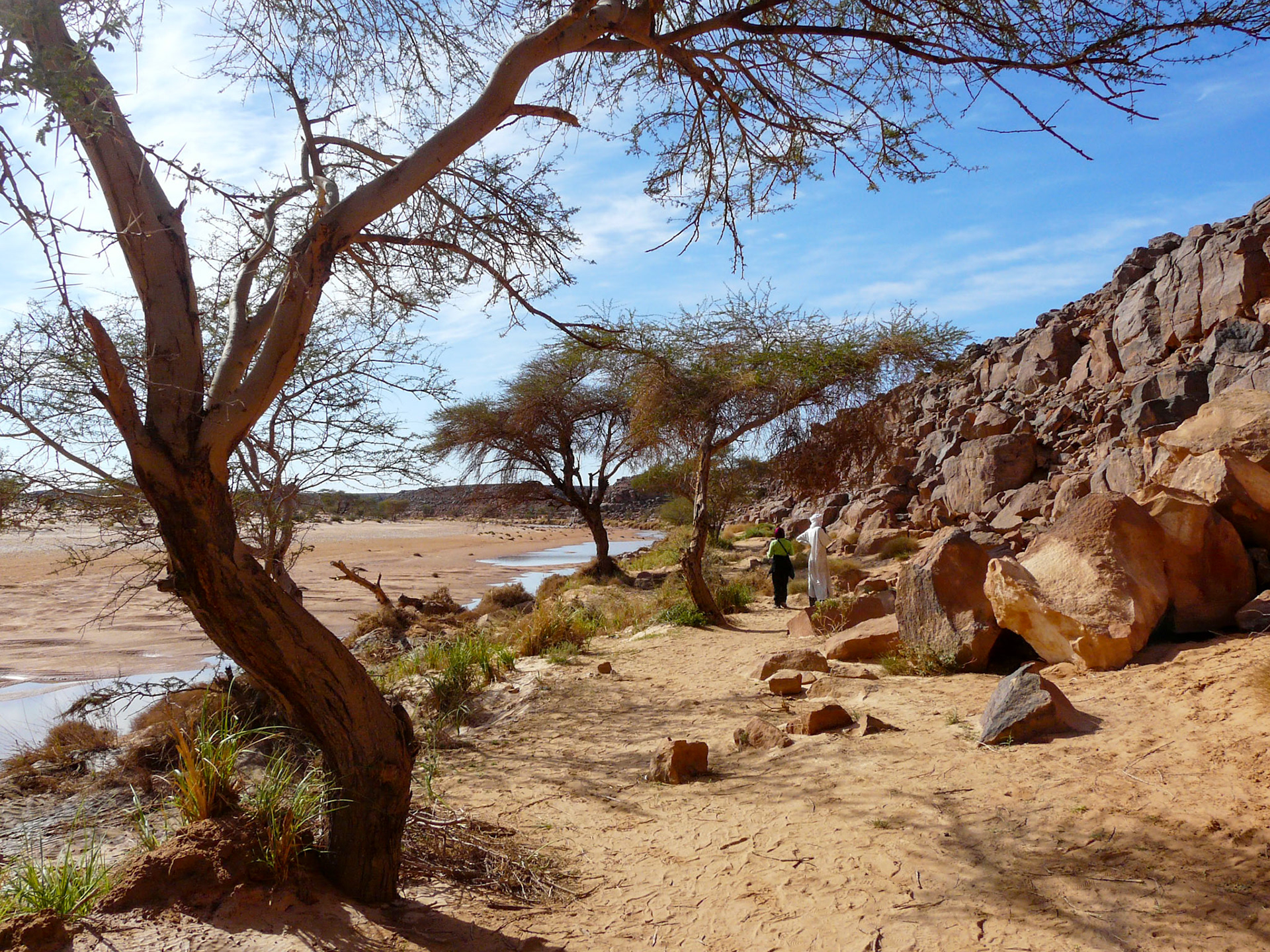 Monica and Ibrahim, Wadi Methkandoush