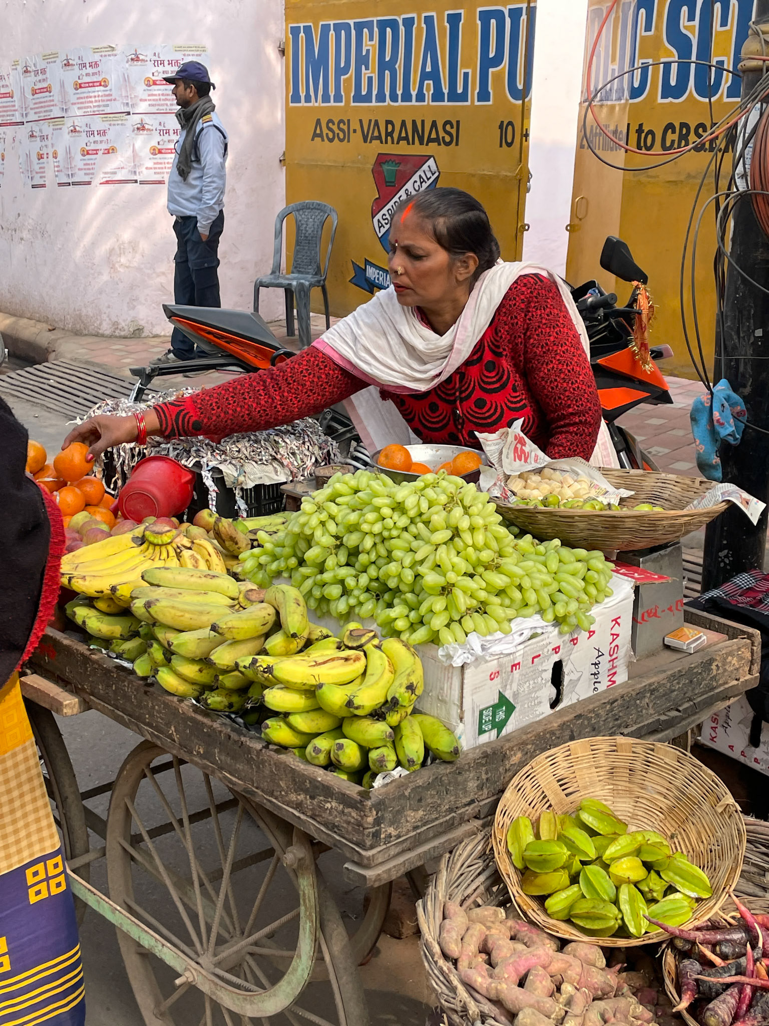 Fruit seller, Varanasi