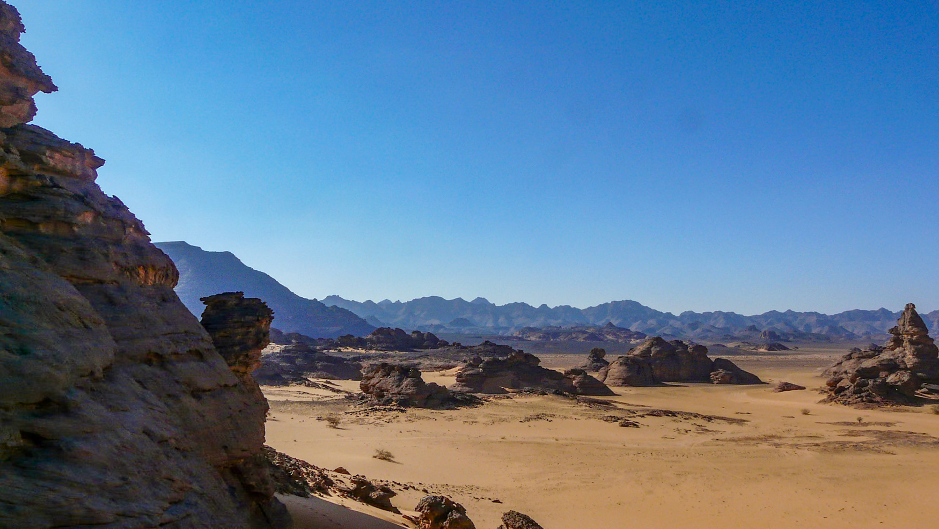 View from look-out point, Northern Akakus