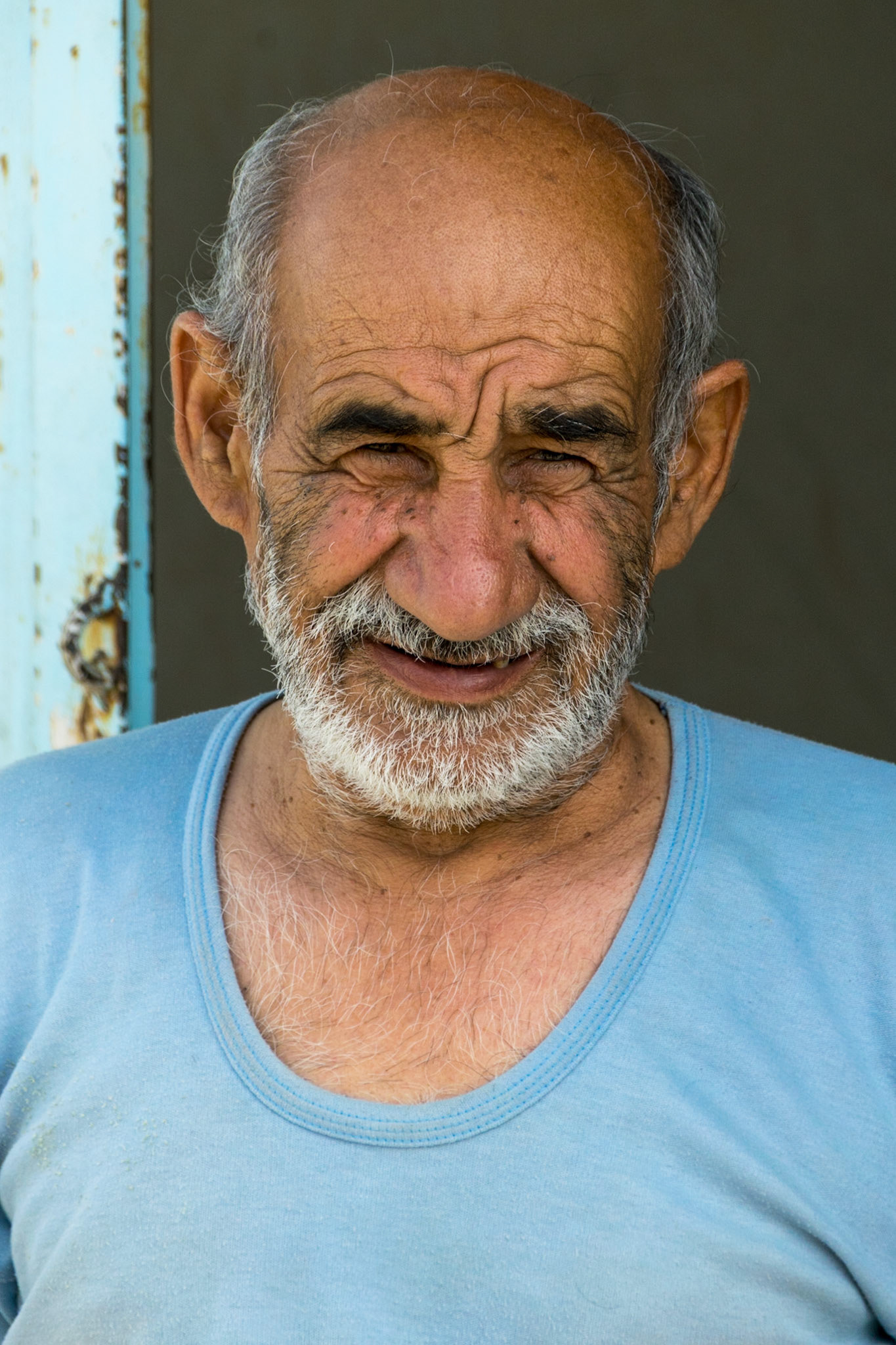 Elderly gentleman, Garmeh, Iran, 2017