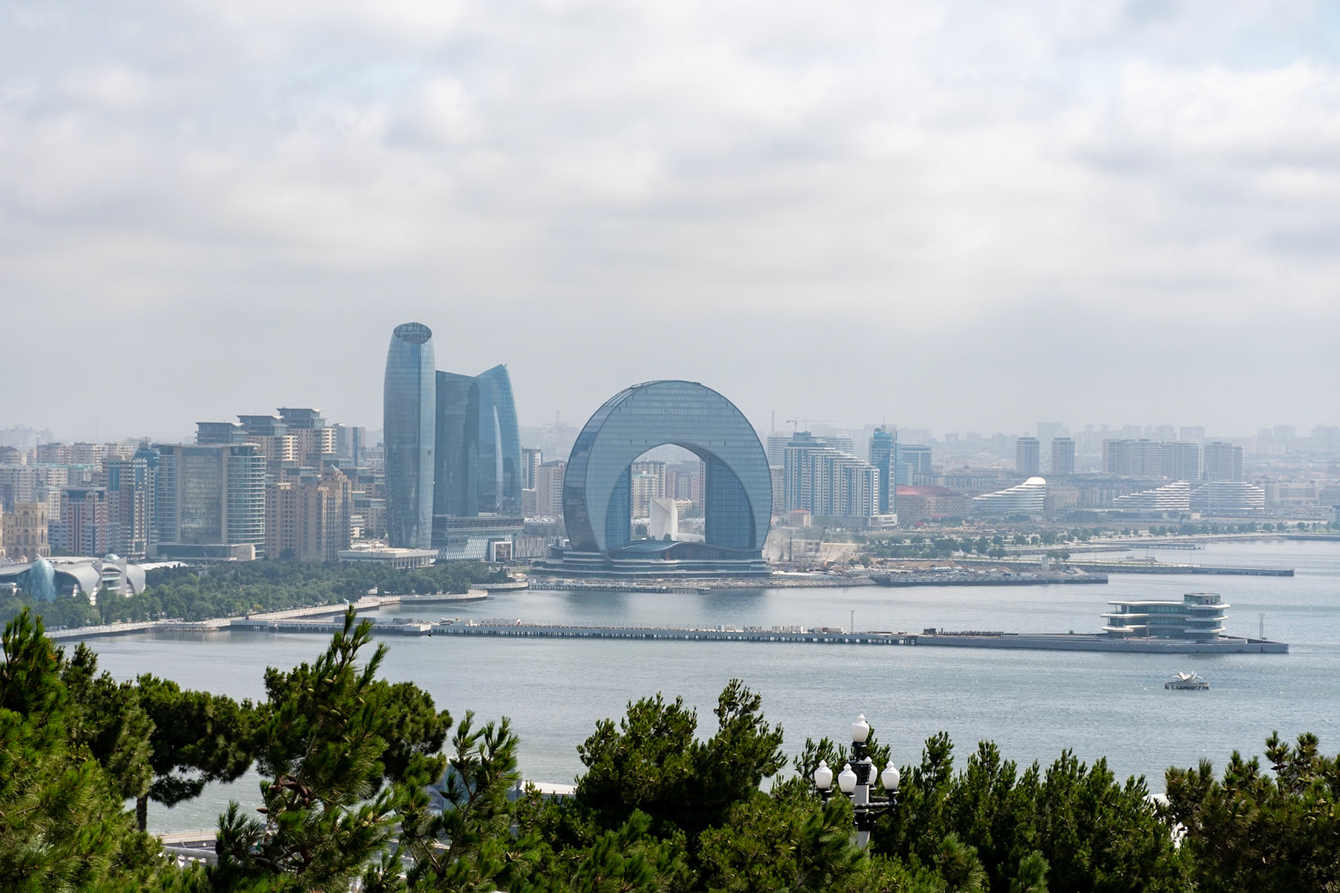 View over Baku