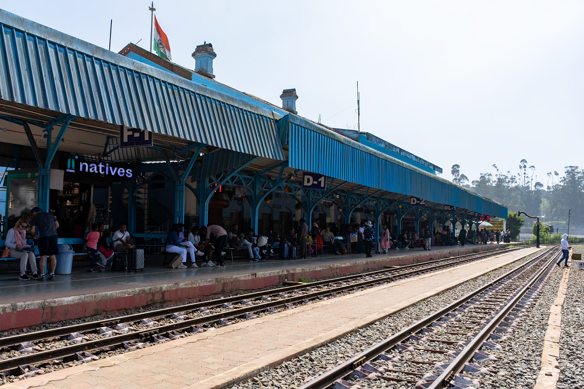Train station, Ooty