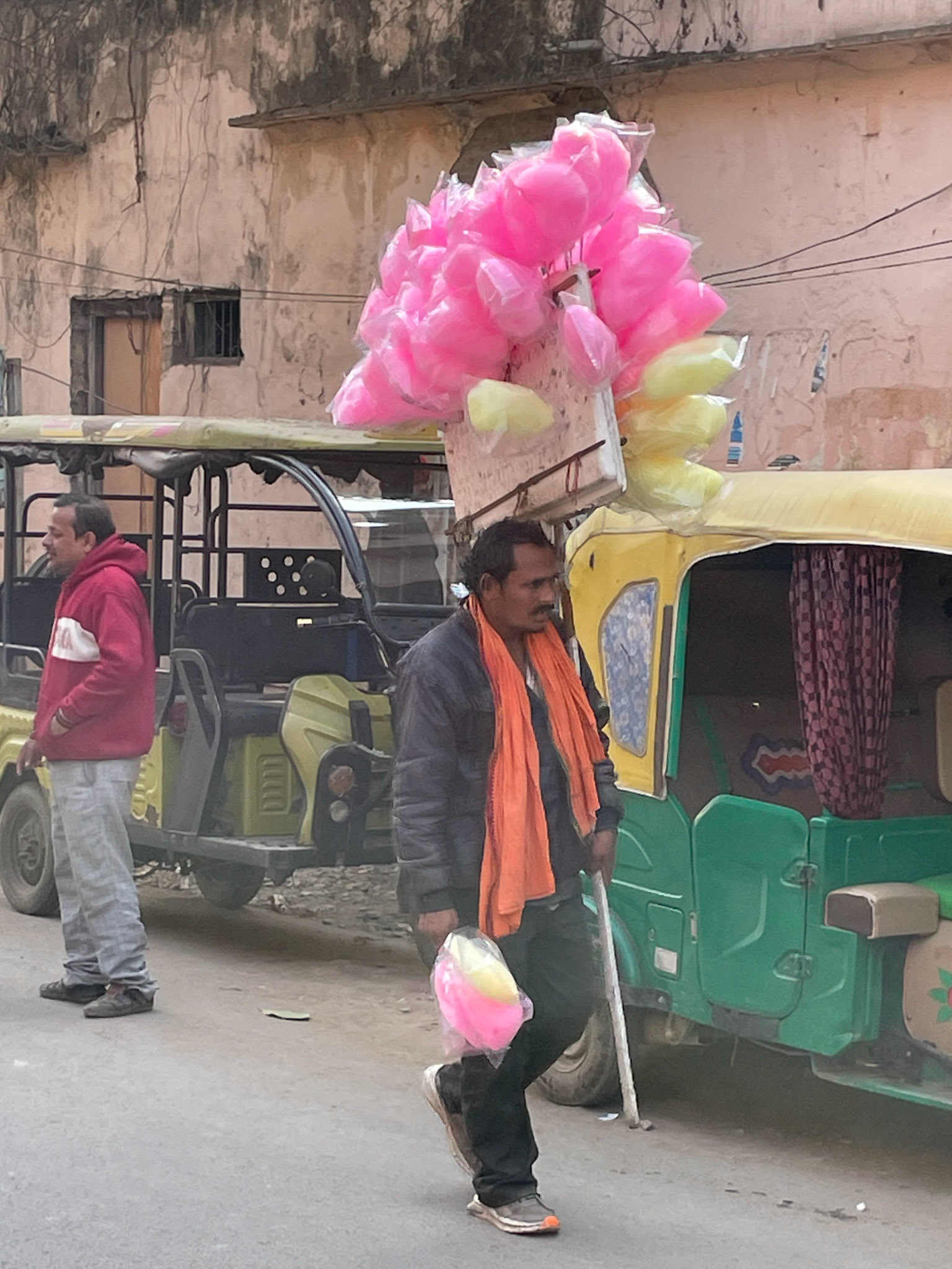 Candyfloss seller, Varanasi