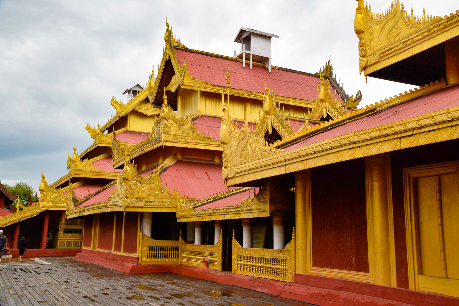 Re-built Royal Palace, Mandalay