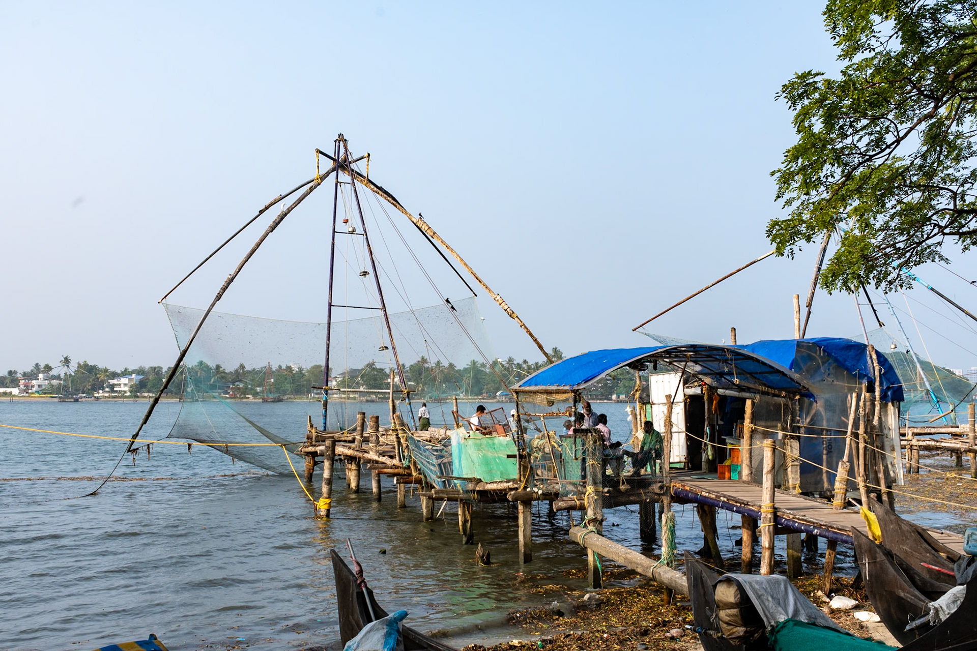 Chinese fishing nets, Kochi
