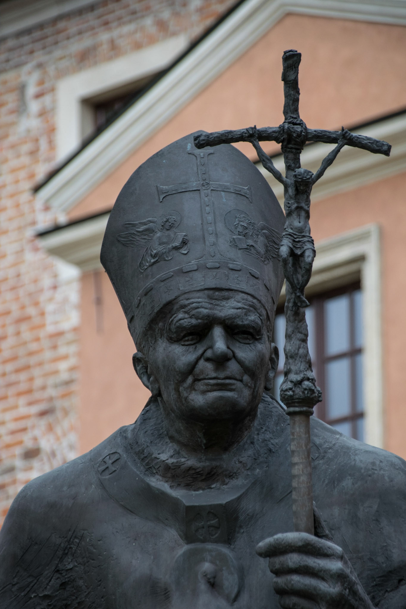 Statue of Pope John Paul II, Krakow