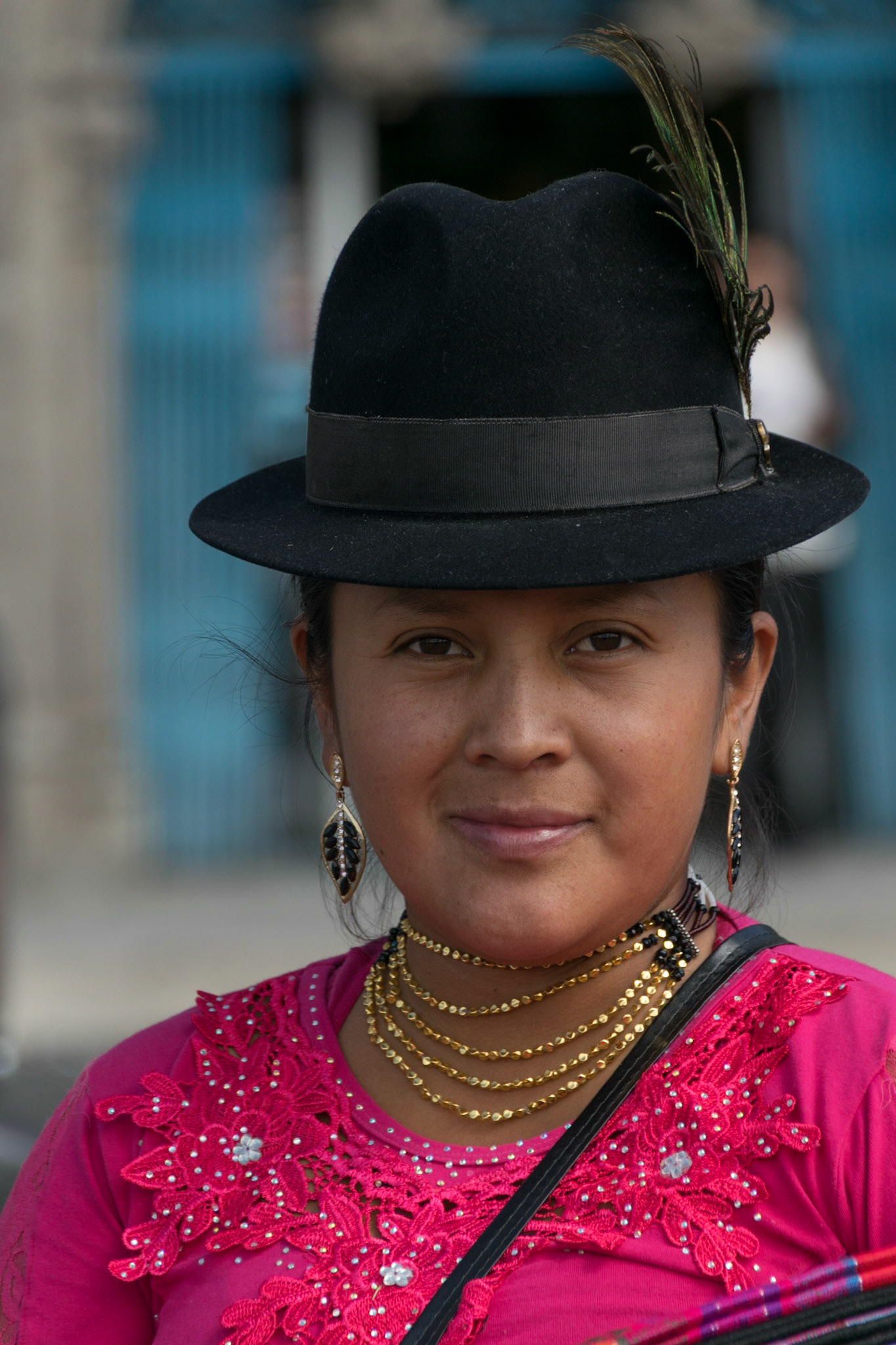Street vendor, Quito, Ecuador