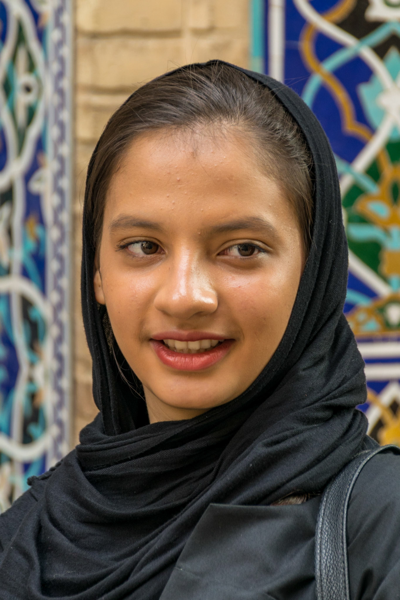 Young lady, Isfahan, Iran