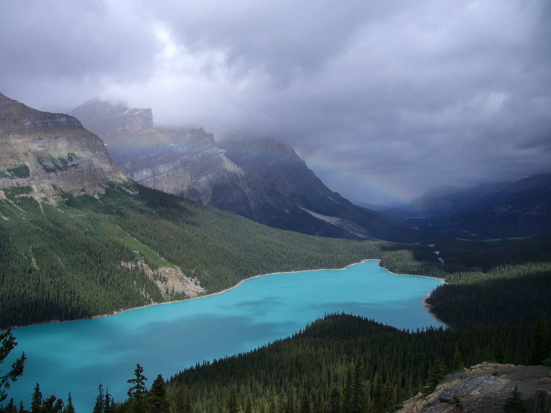 Peyto Lake, Bow Summit, Alberta, Canada