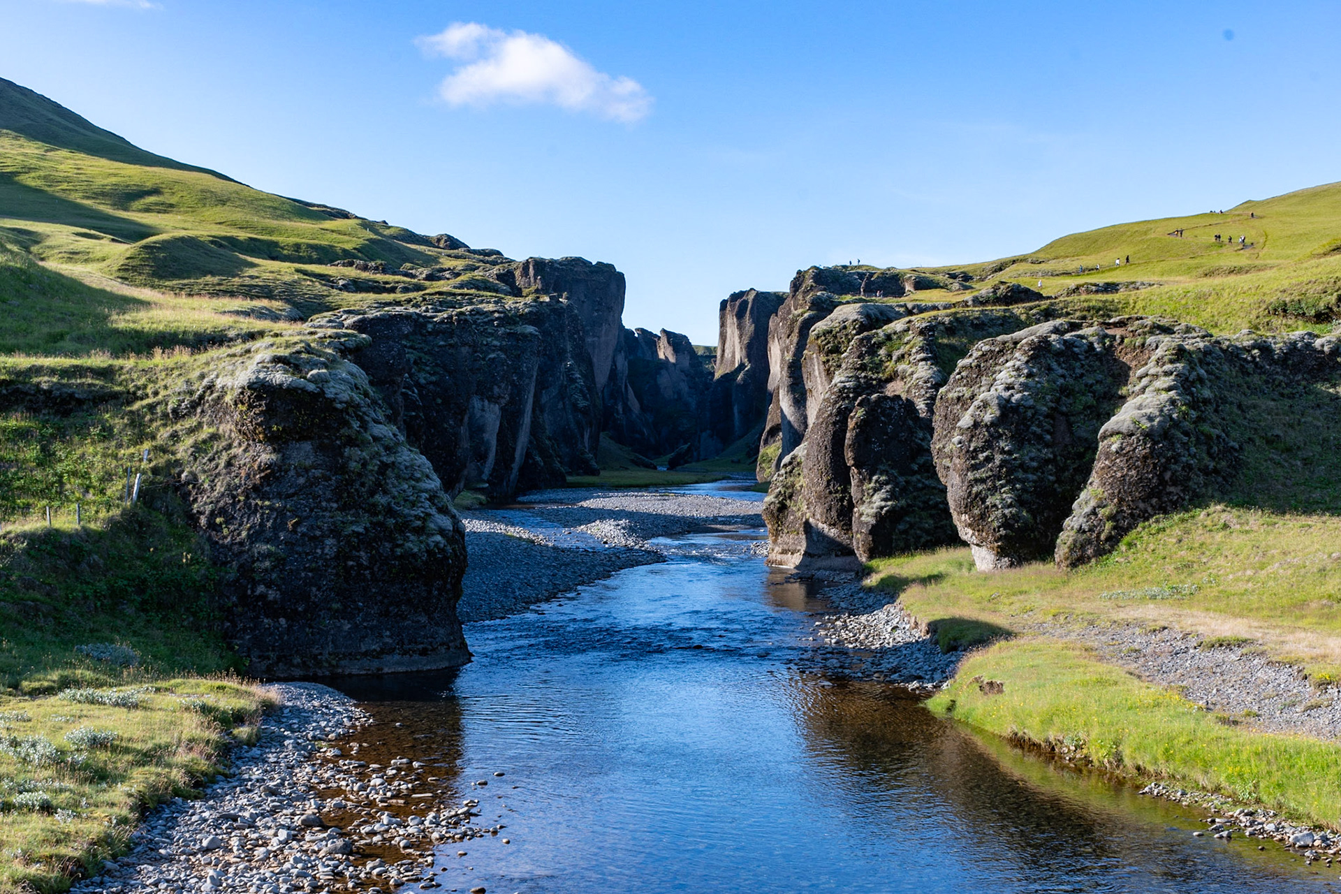 Fjadrargljufur Canyon, Iceland