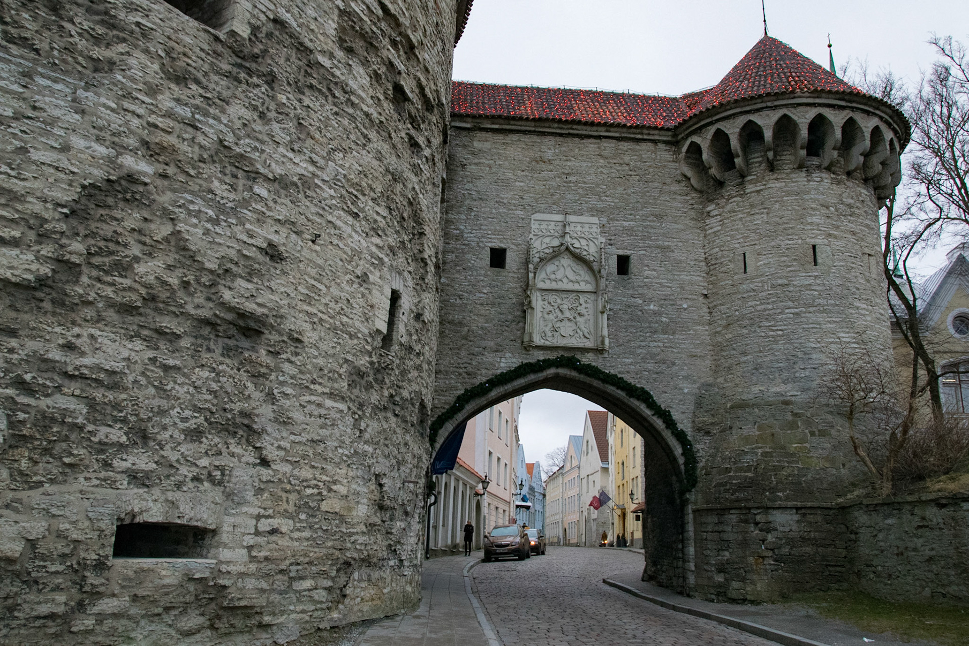 Town Gate by Fat Margaret Tower, Tallinn
