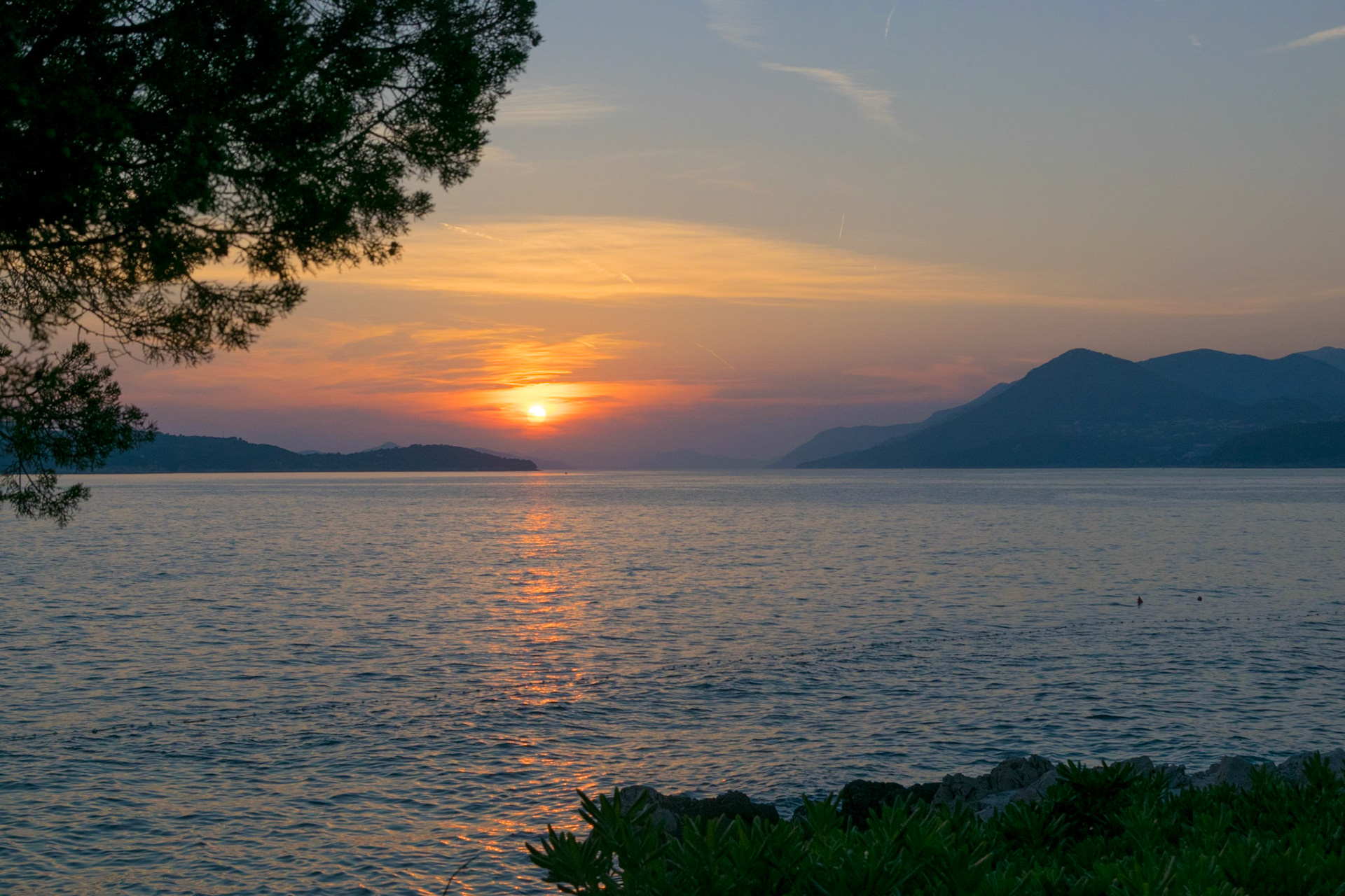 Sunset, Dubrovnik, Croatia