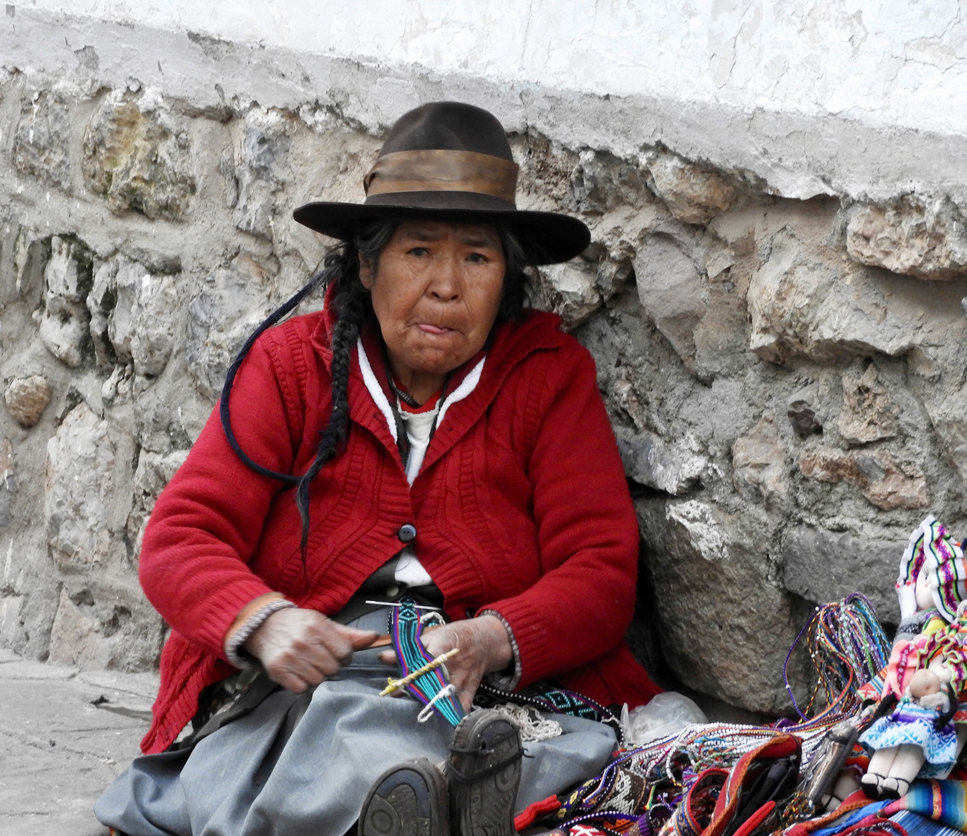 Elderly lady, Cusco, Peru