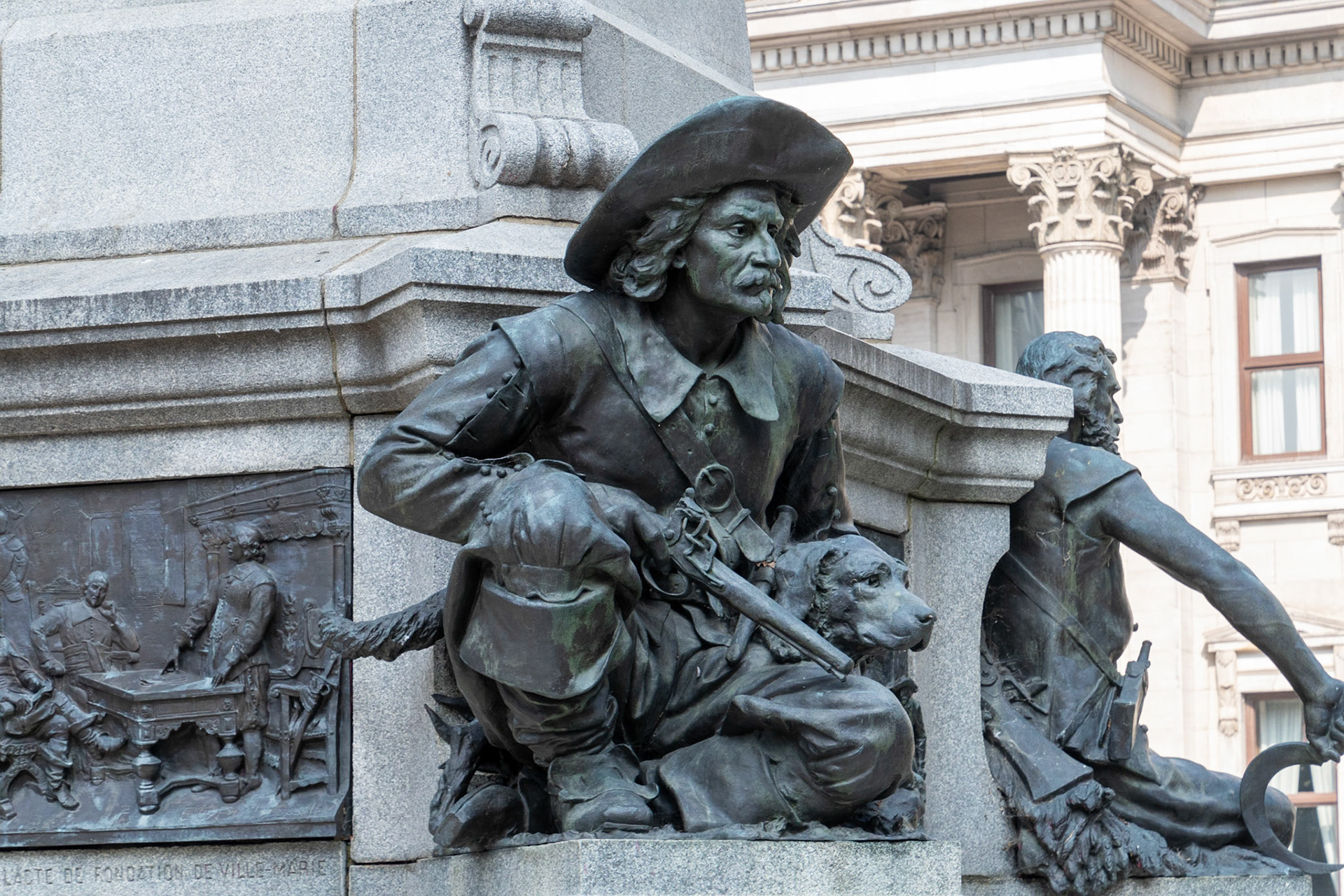 Statue of Maisonneuve, Montreal
