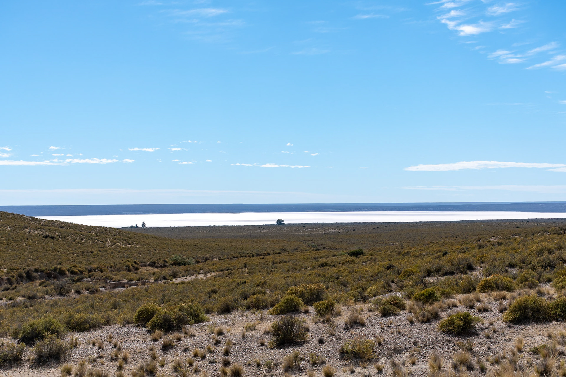 Salinas Grande salt flat, Peninsula Valdes