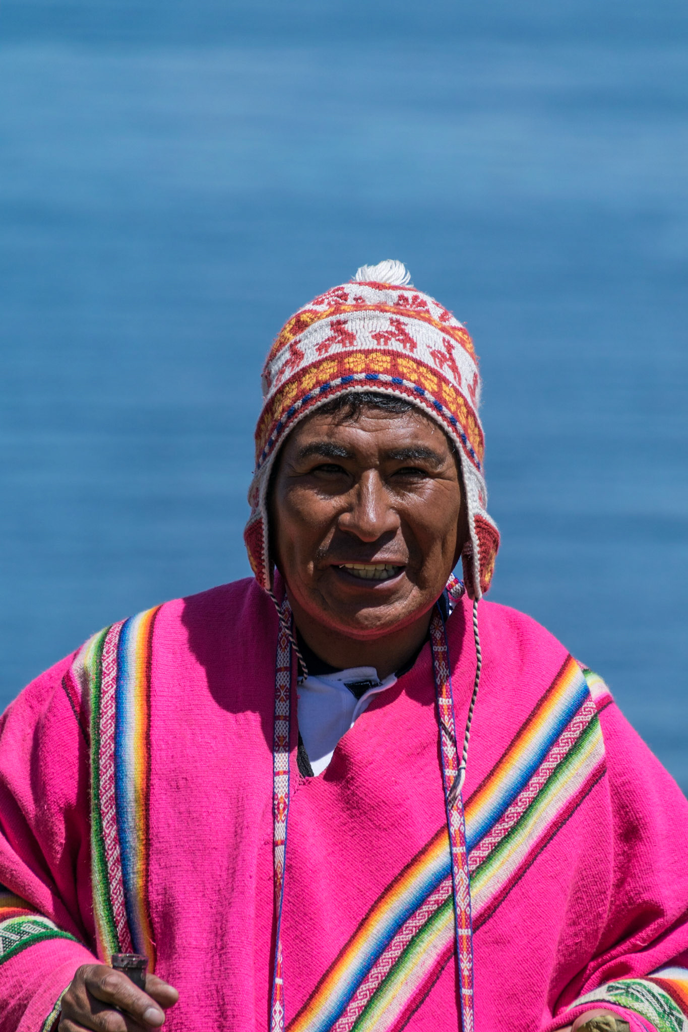 Shaman, Lake Titicaca, Peru, 2018