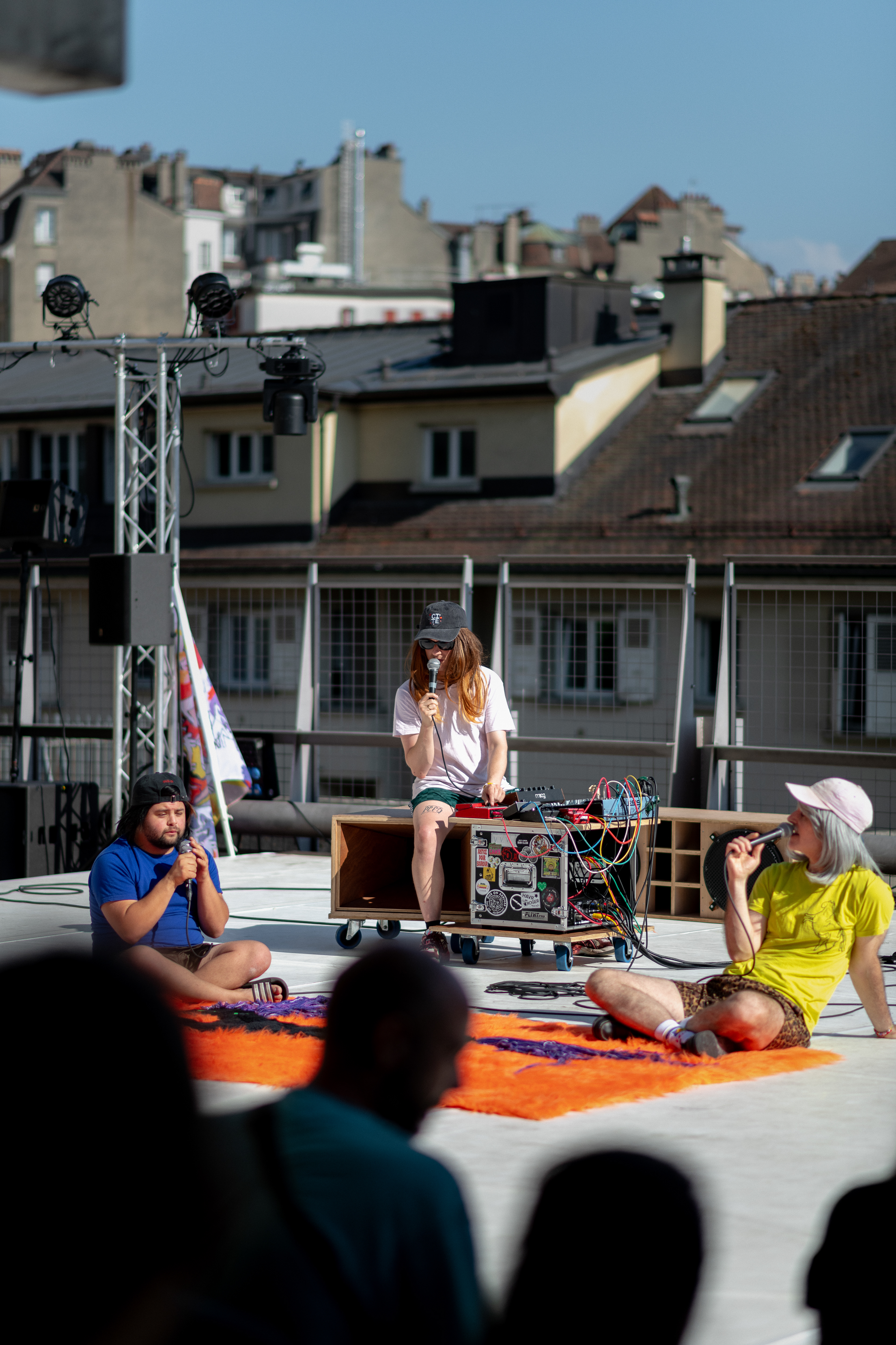 Voie, Voix, Vois, Gaël Santisteva & Saaber Bachir & Antoine Leroy © Alan Heiniger