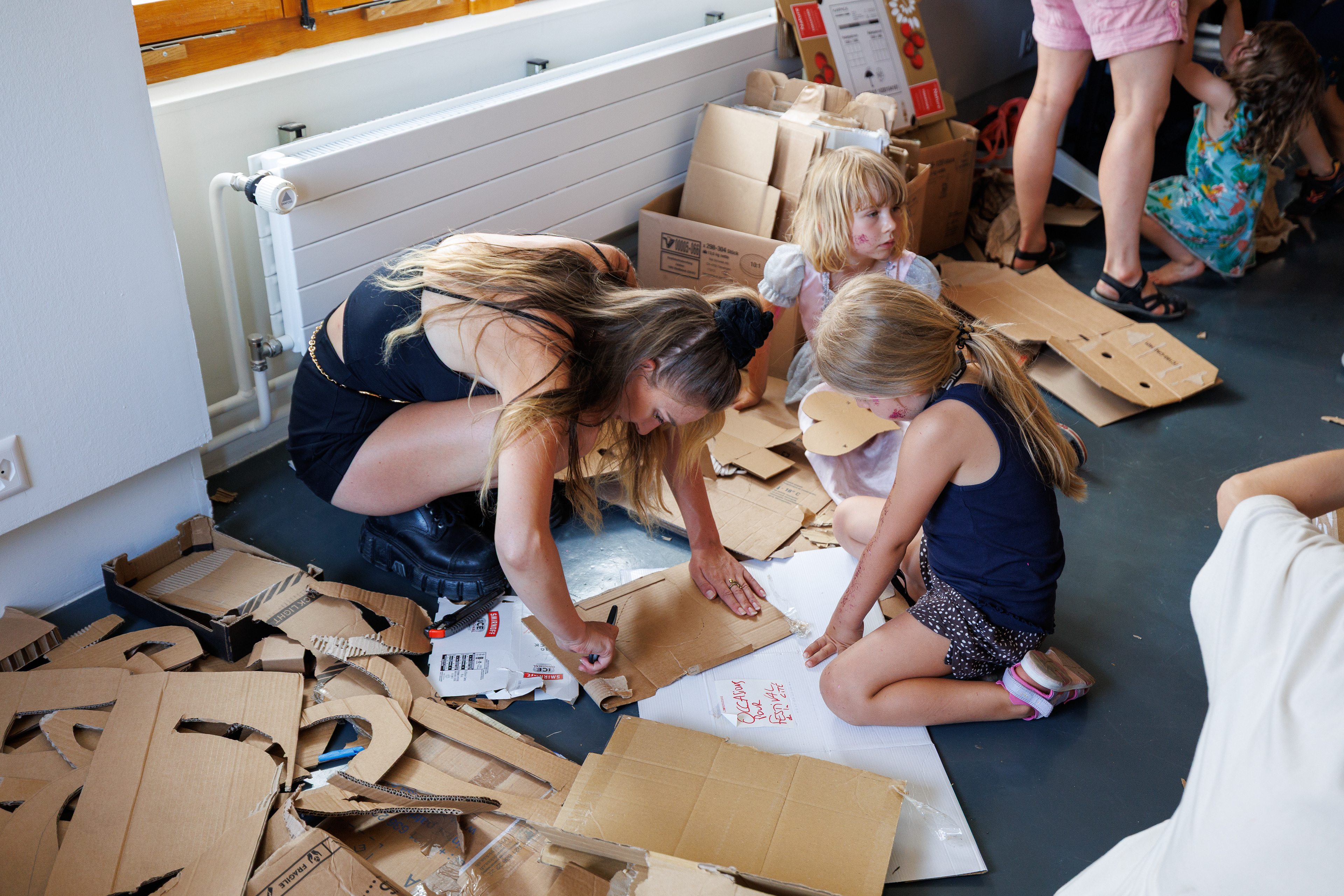 Workshop Les 3 Grâââââââces, évo mine lambillon & Filomé Robinson Starck & Judit Waeterschoot © Malik Beytrison