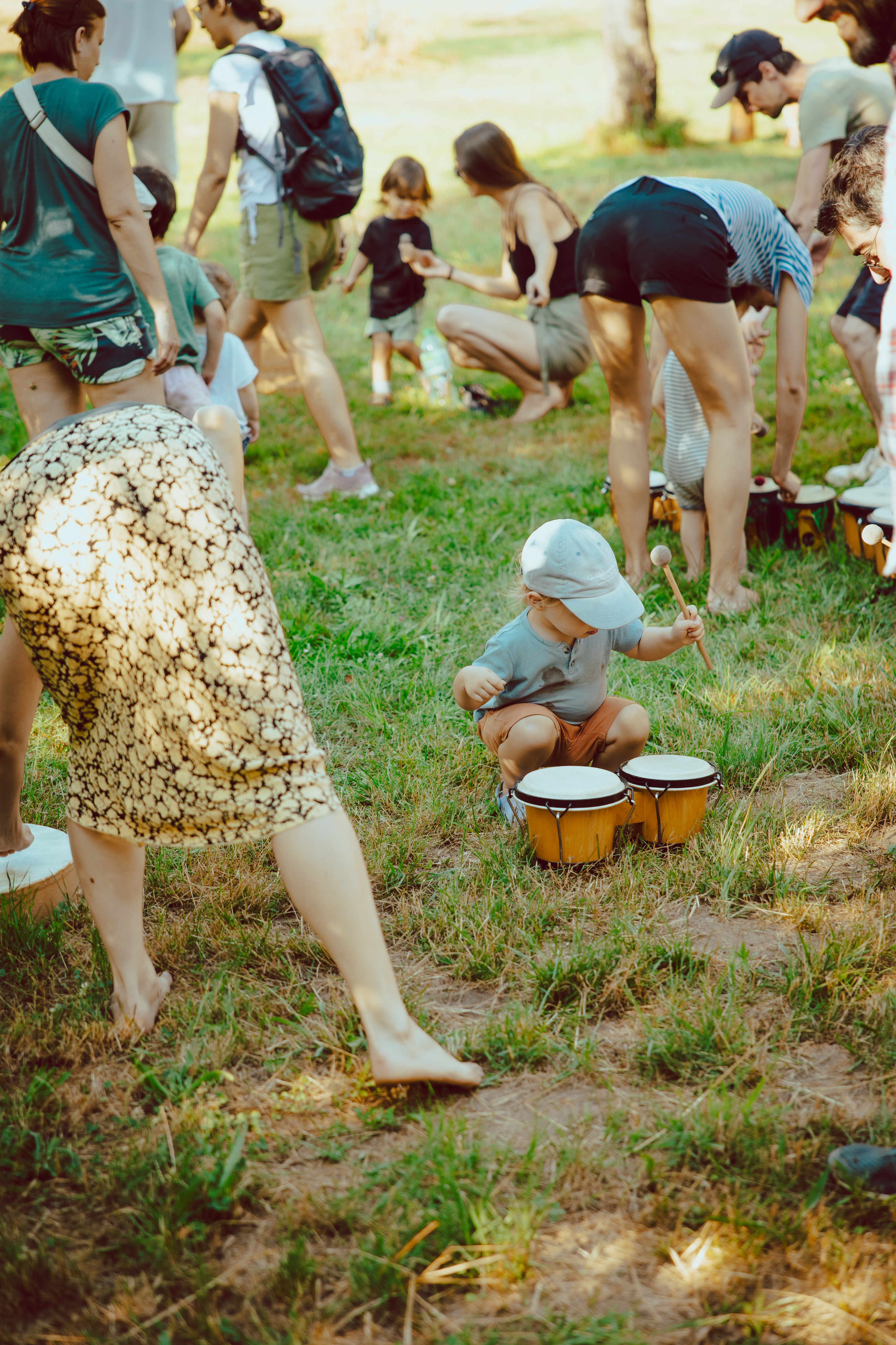 Atelier d'éveil musical, Liz Moscarola © Nikita Thévoz